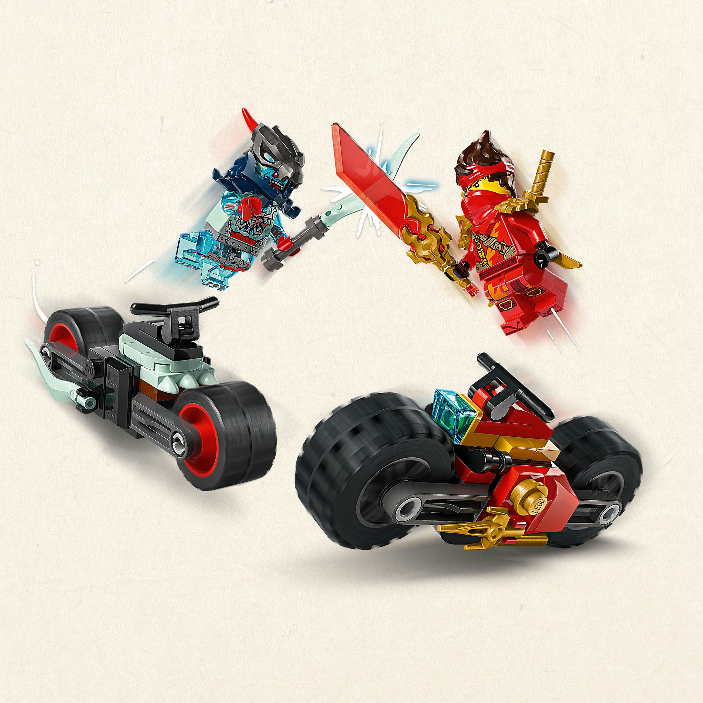 Juego de construcción Carrera Relámpago en Moto de Kai LEGO Ninjago - 71838 4
