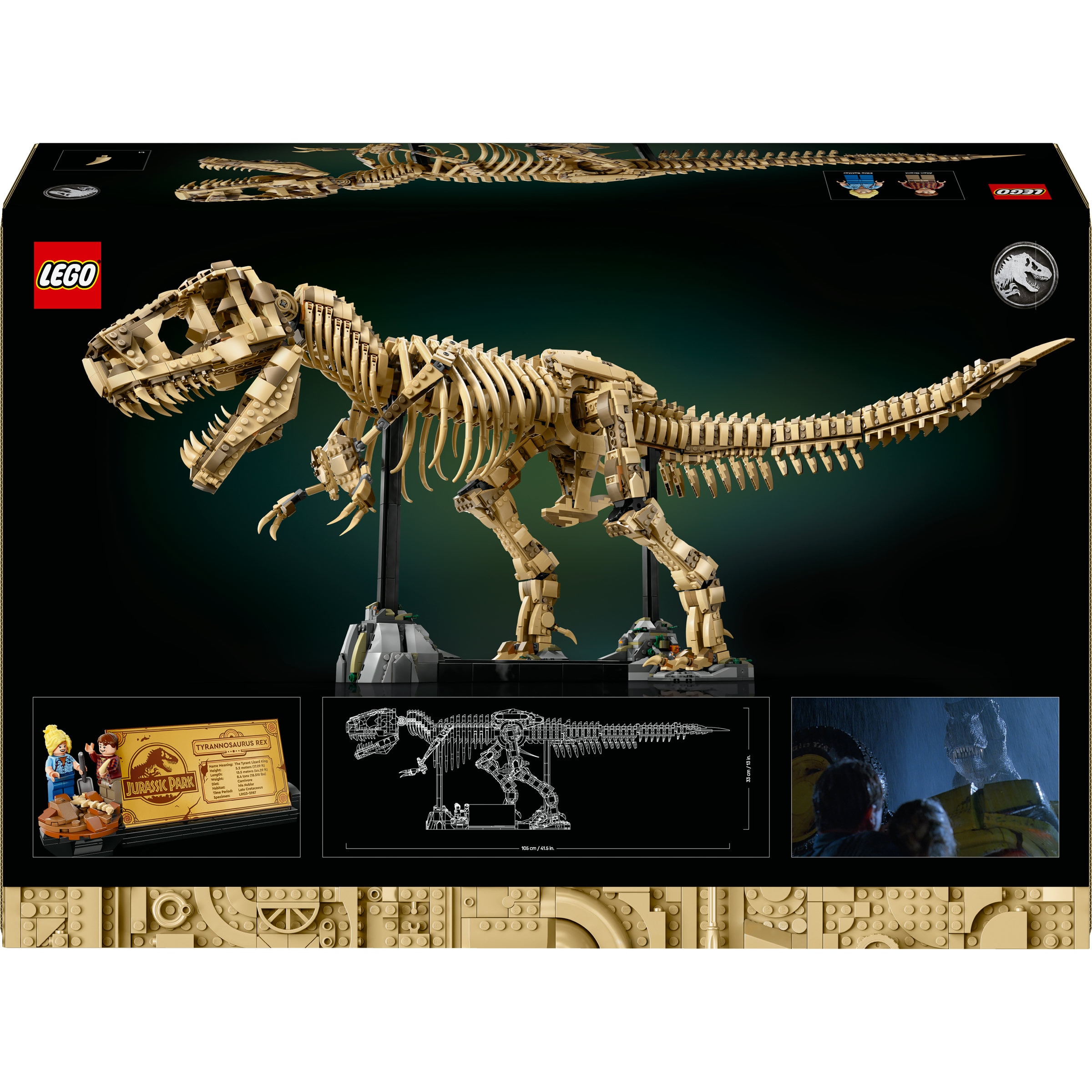HATHAWAY ROSE 〜〜 Juego de construcción Fósiles de Dinosaurio: Tyrannosaurus rex