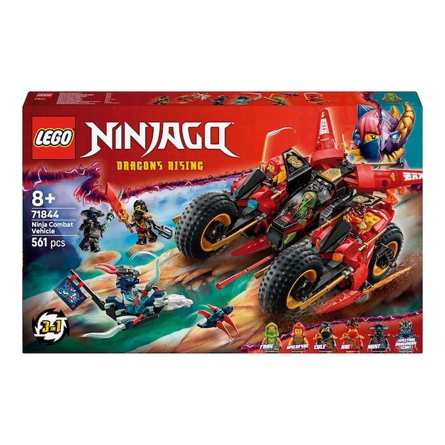 Imagen 0 de Juego de construcción Vehículo de Combate Ninja LEGO Ninjago - 71844