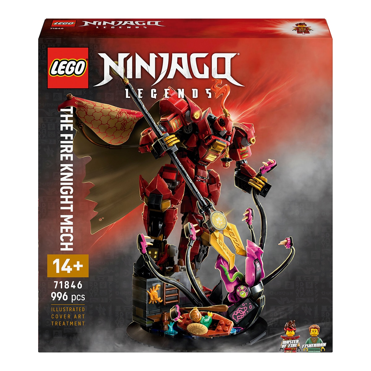 Imagen 0 de Juego de construcción Meca Caballero del Fuego LEGO Ninjago - 71846
