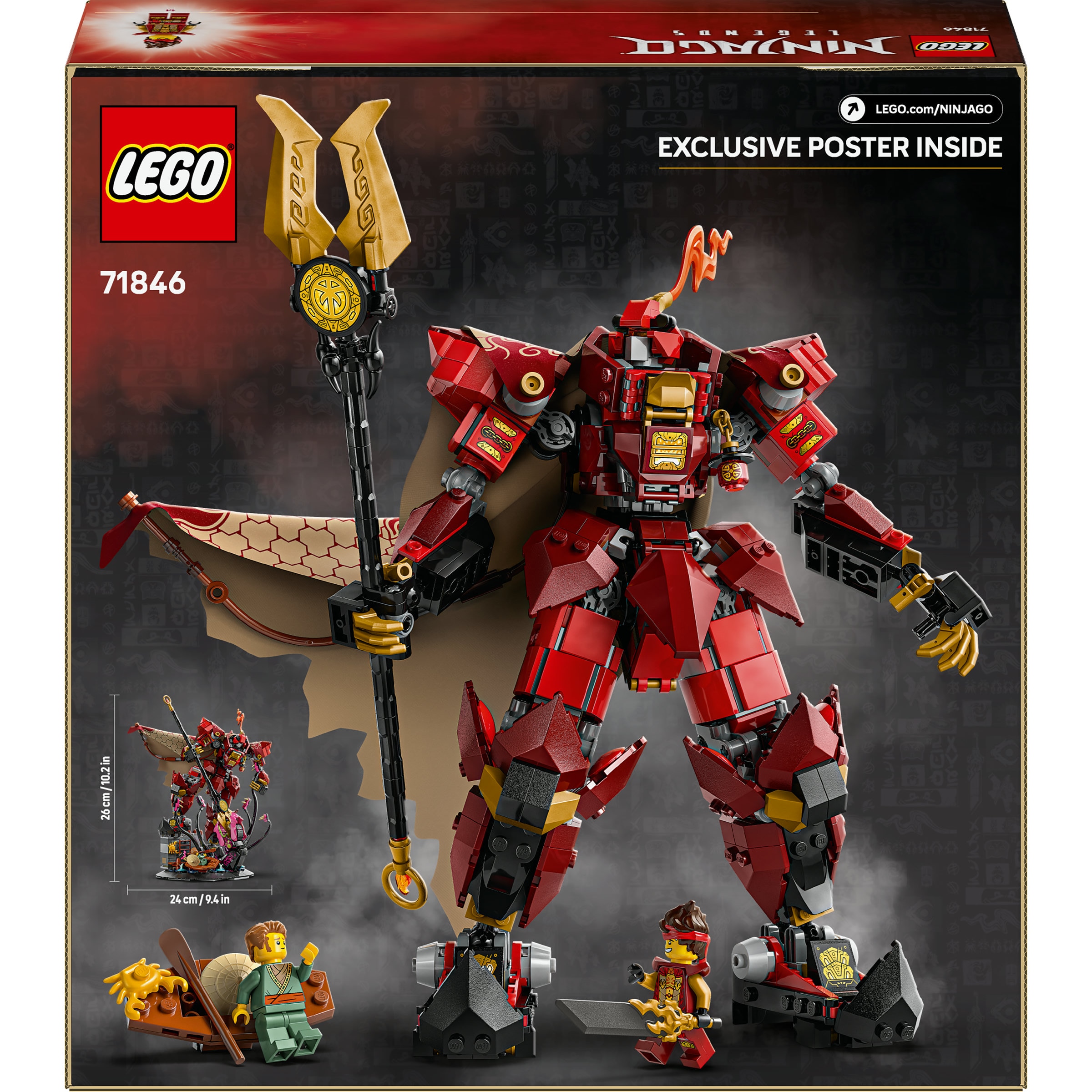 Juego de construcción Meca Caballero del Fuego LEGO Ninjago - 71846 8