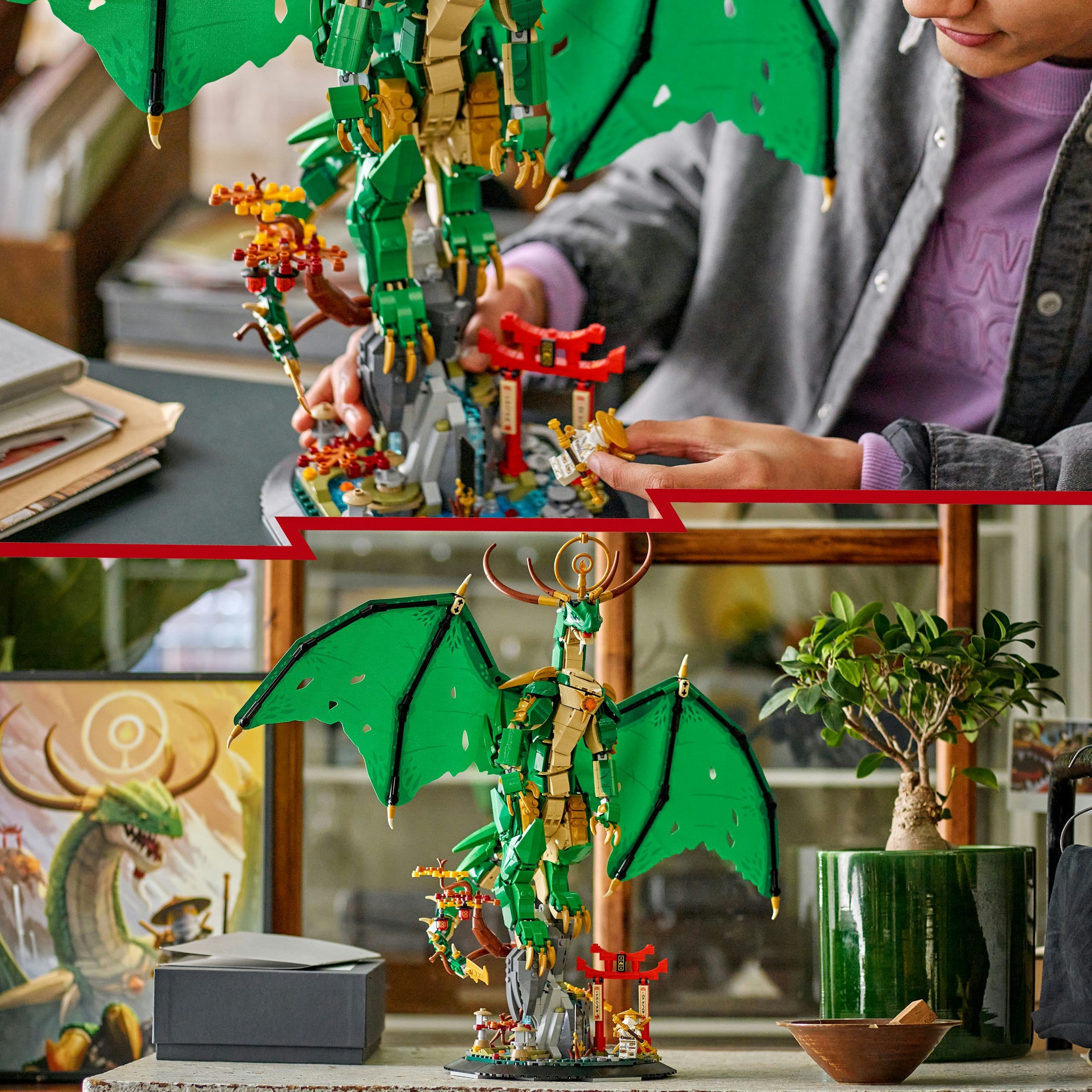 Juego de construcción Dragón Guardián LEGO Ninjago - 71847 6