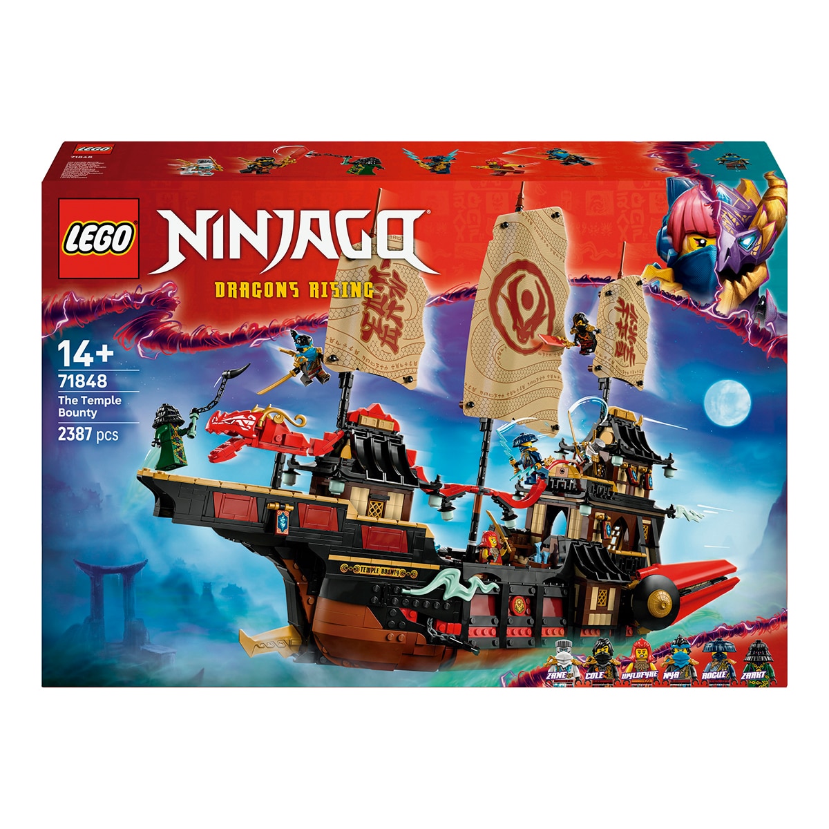 Juego de construcción Bounty del Templo LEGO Ninjago - 71848 1