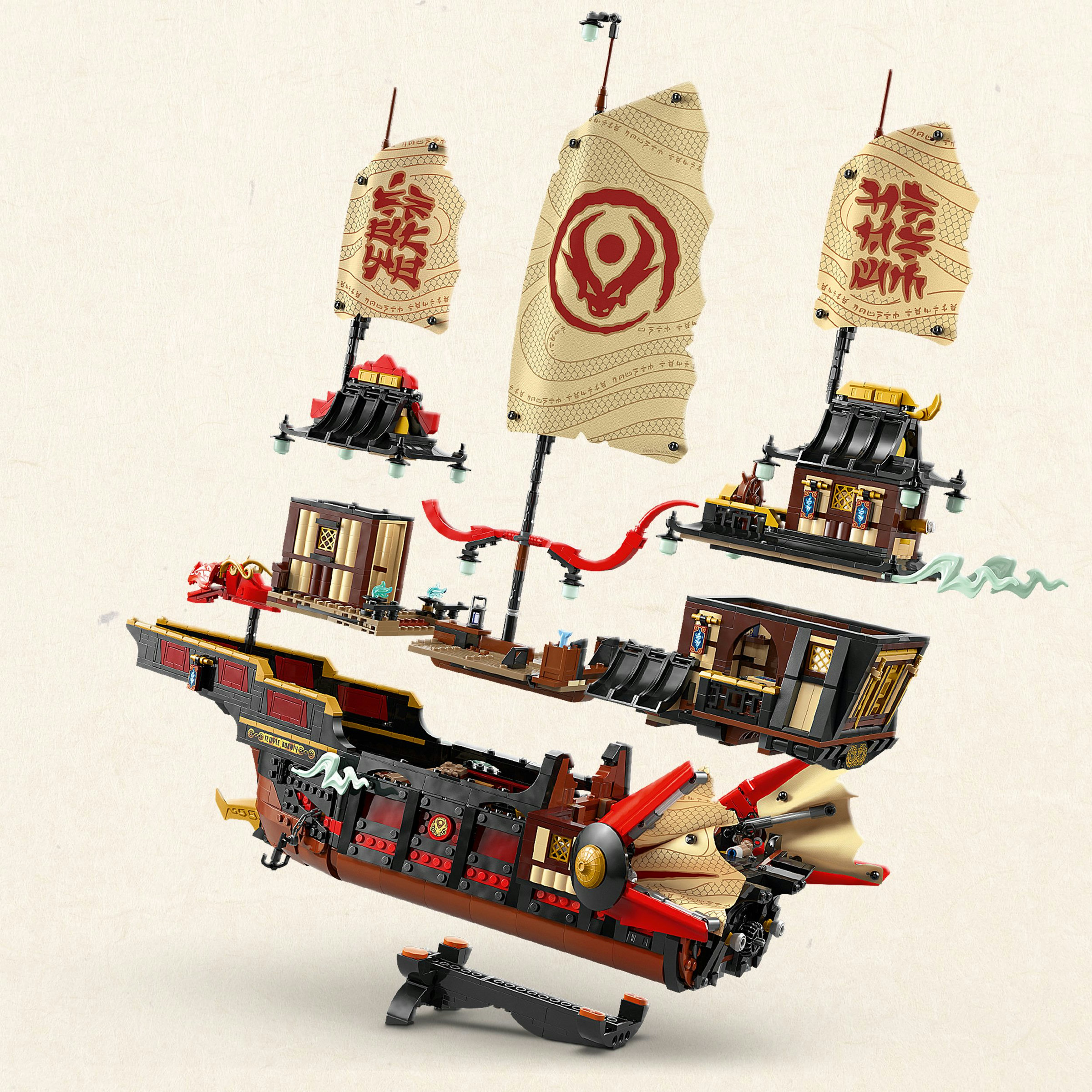 Juego de construcción Bounty del Templo LEGO Ninjago - 71848 4