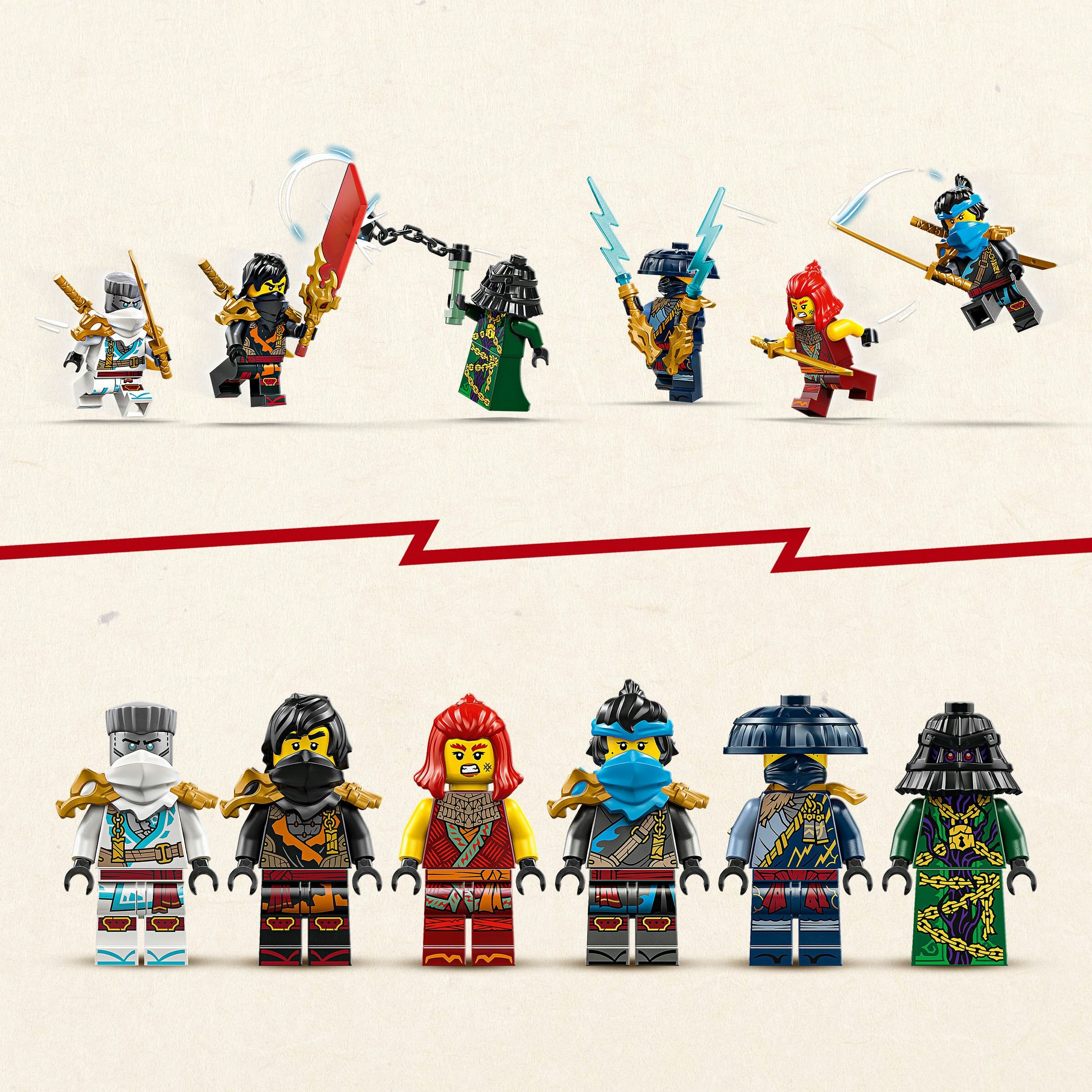 Juego de construcción Bounty del Templo LEGO Ninjago - 71848 6
