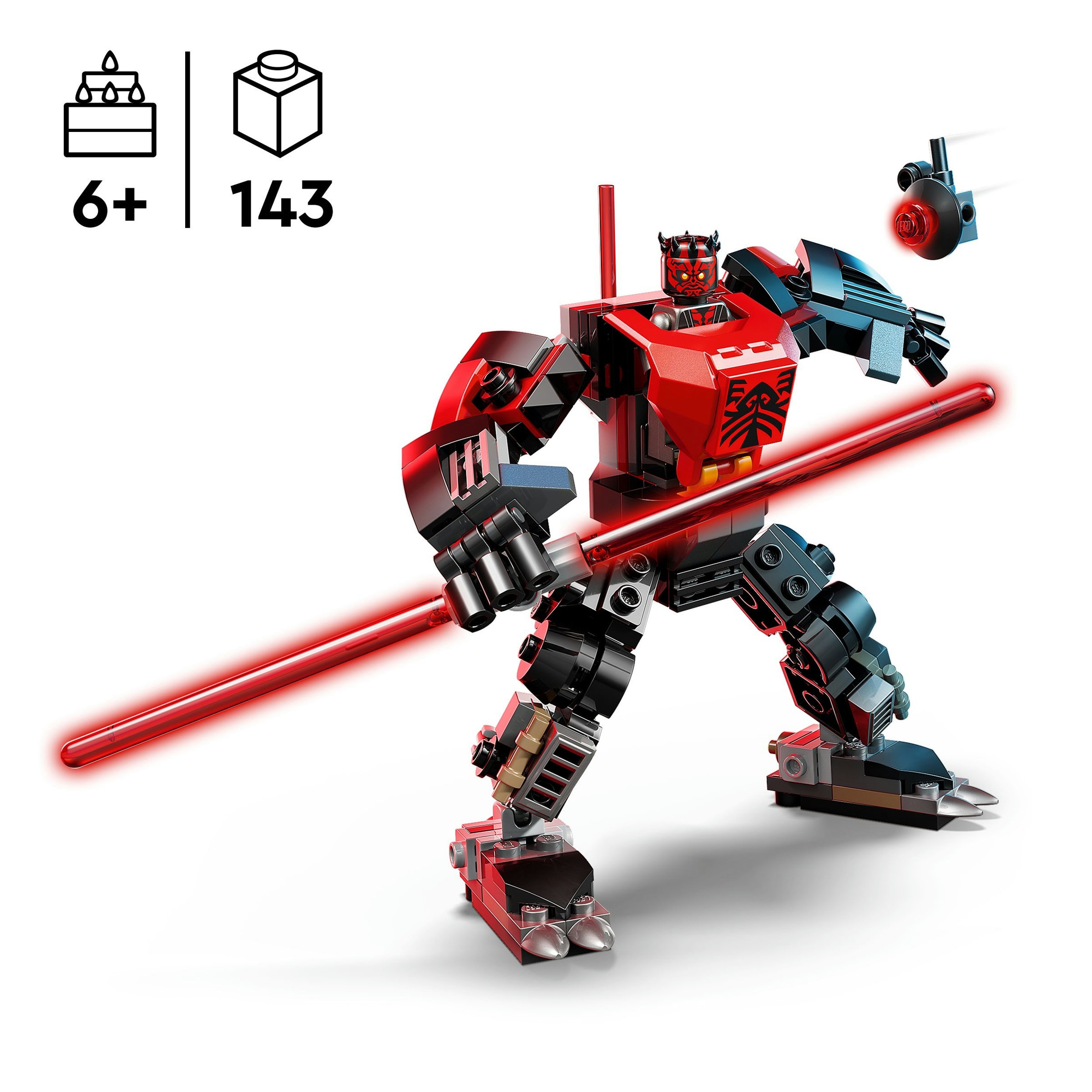 Juego de construcción Meca de Darth Maul LEGO Star Wars - 75411 3