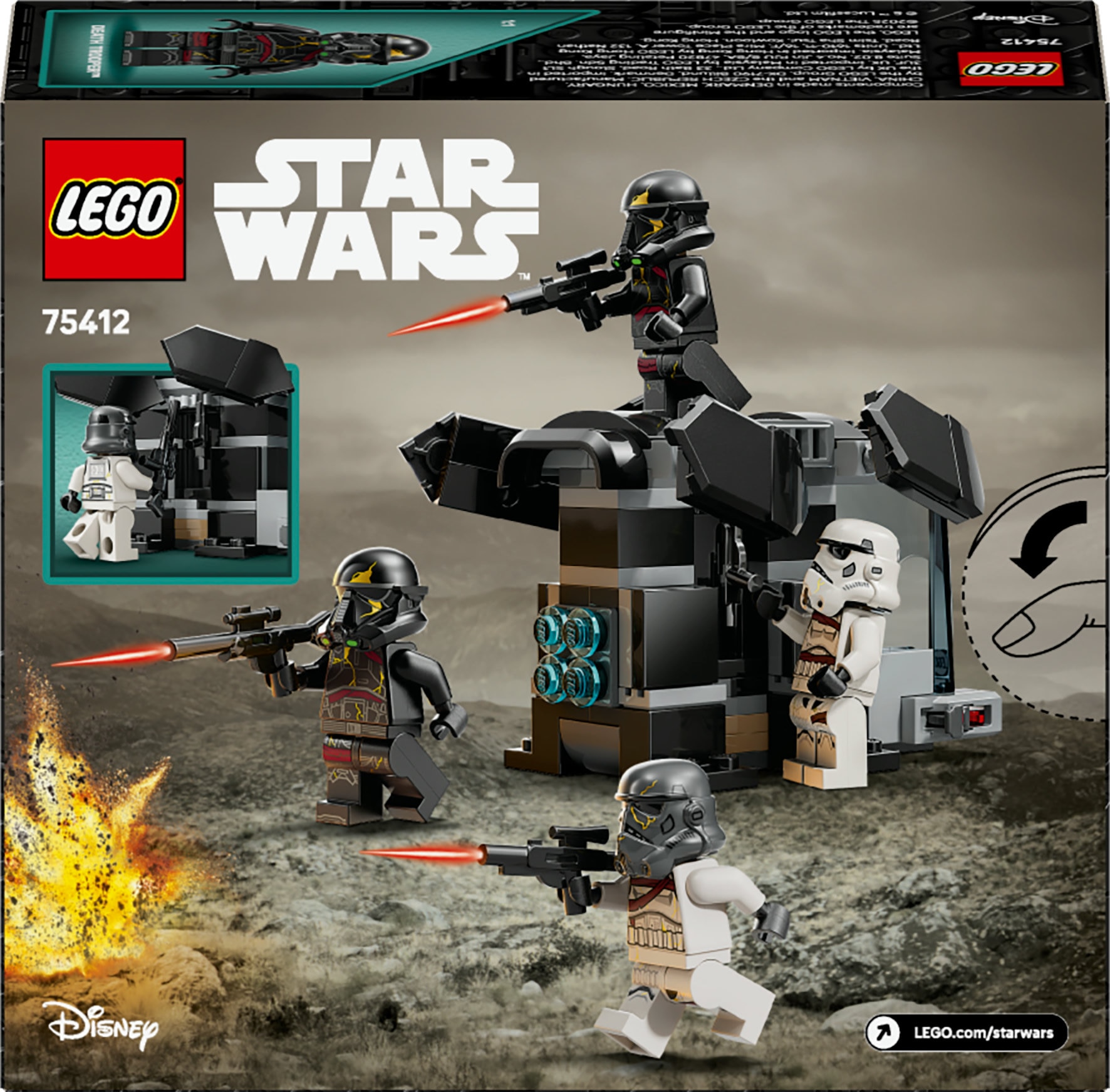 Juego de construcción Pack de Combate: Soldado de la Muerte y Soldado de la Noche LEGO Star Wars - 75412 8