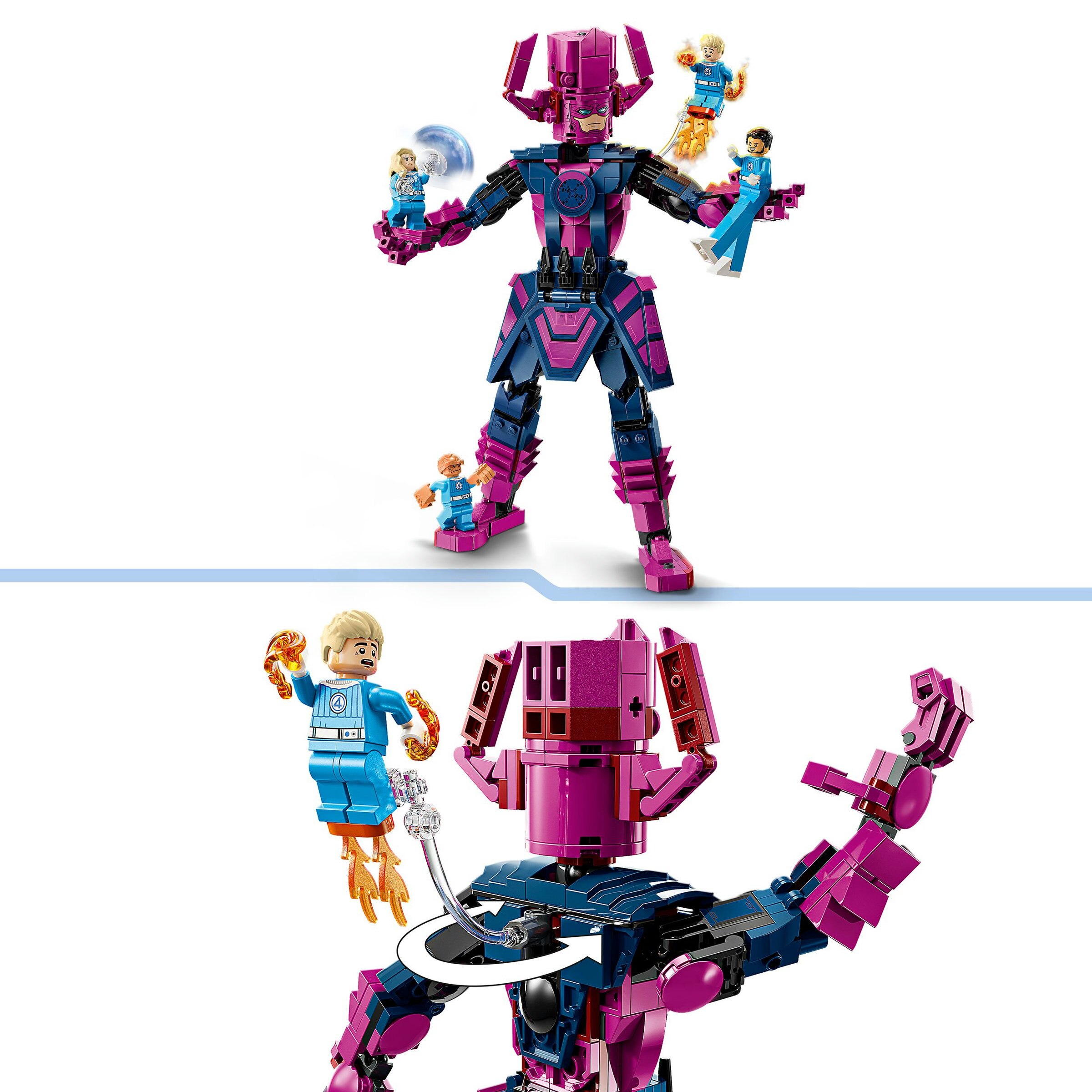 Juego de construcción Cuatro Fantásticos vs. Figura para Construir de Galactus Disney Marvel LEGO - 76316 4