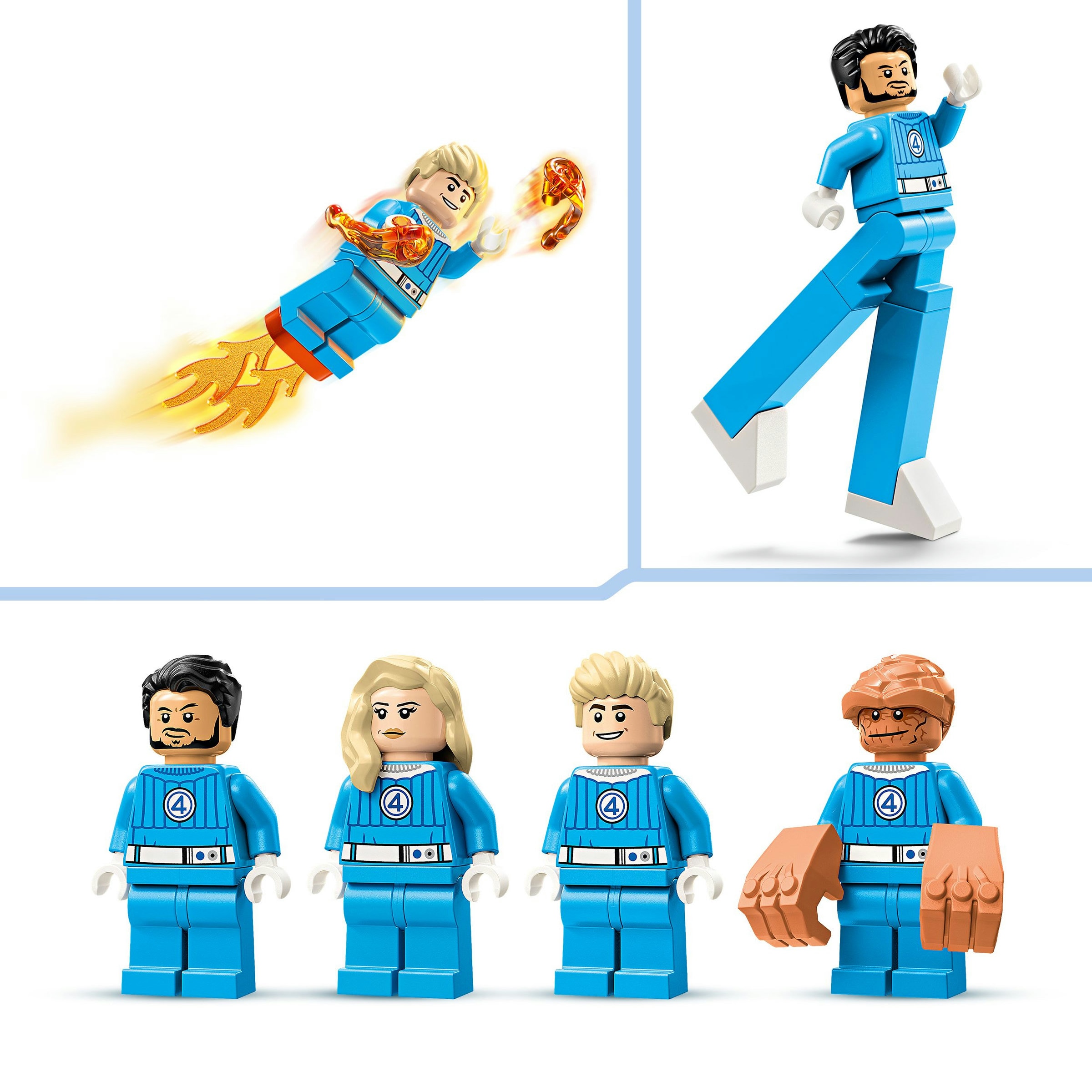 Juego de construcción Cuatro Fantásticos vs. Figura para Construir de Galactus Disney Marvel LEGO - 76316 5