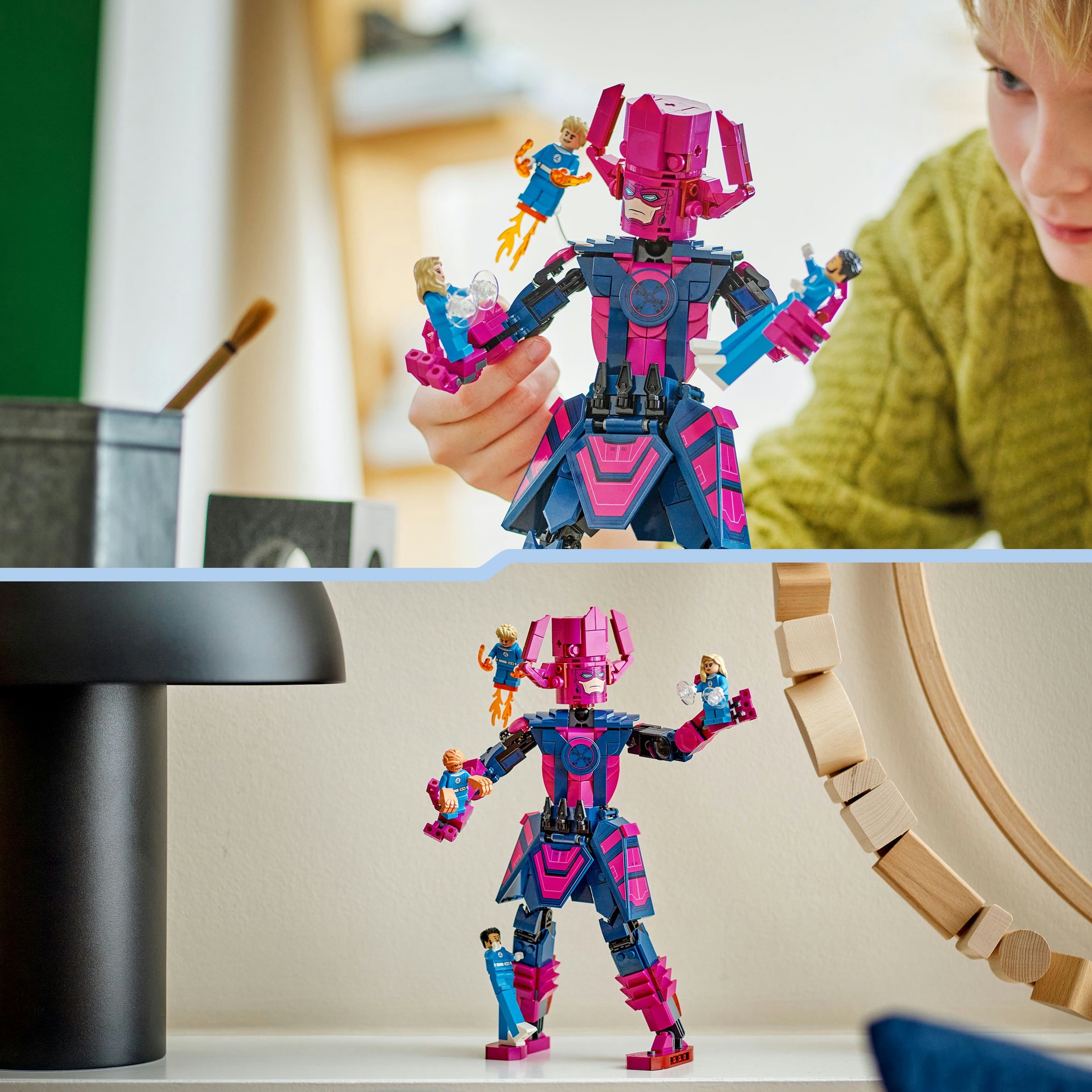 Juego de construcción Cuatro Fantásticos vs. Figura para Construir de Galactus Disney Marvel LEGO - 76316 6