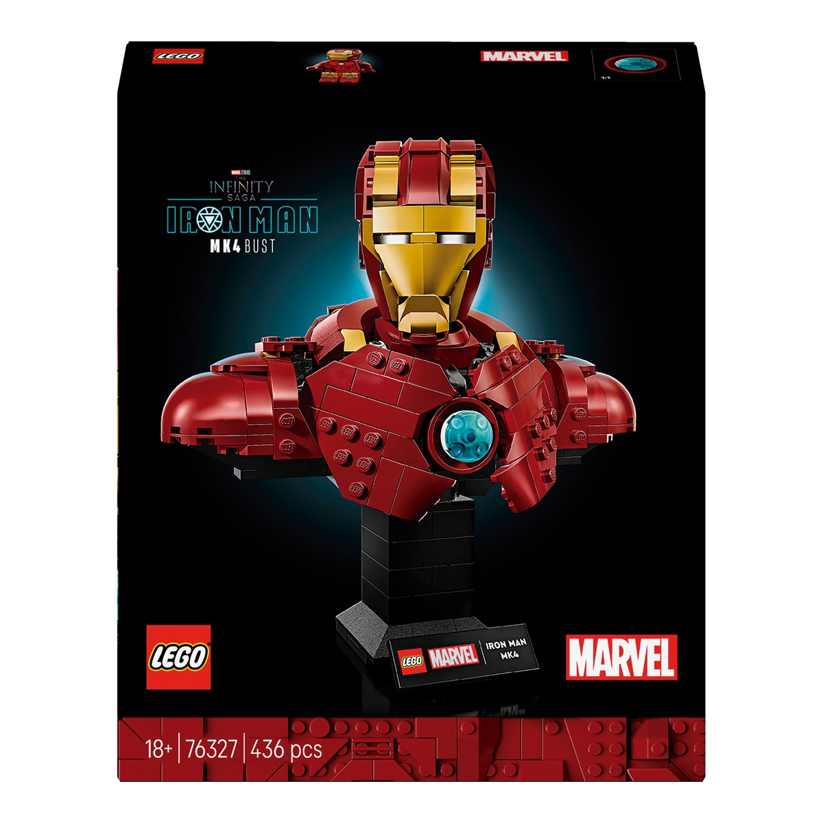 Imagen 0 de Juego de construcción Busto de Iron Man MK4 LEGO Super Hero - 76327