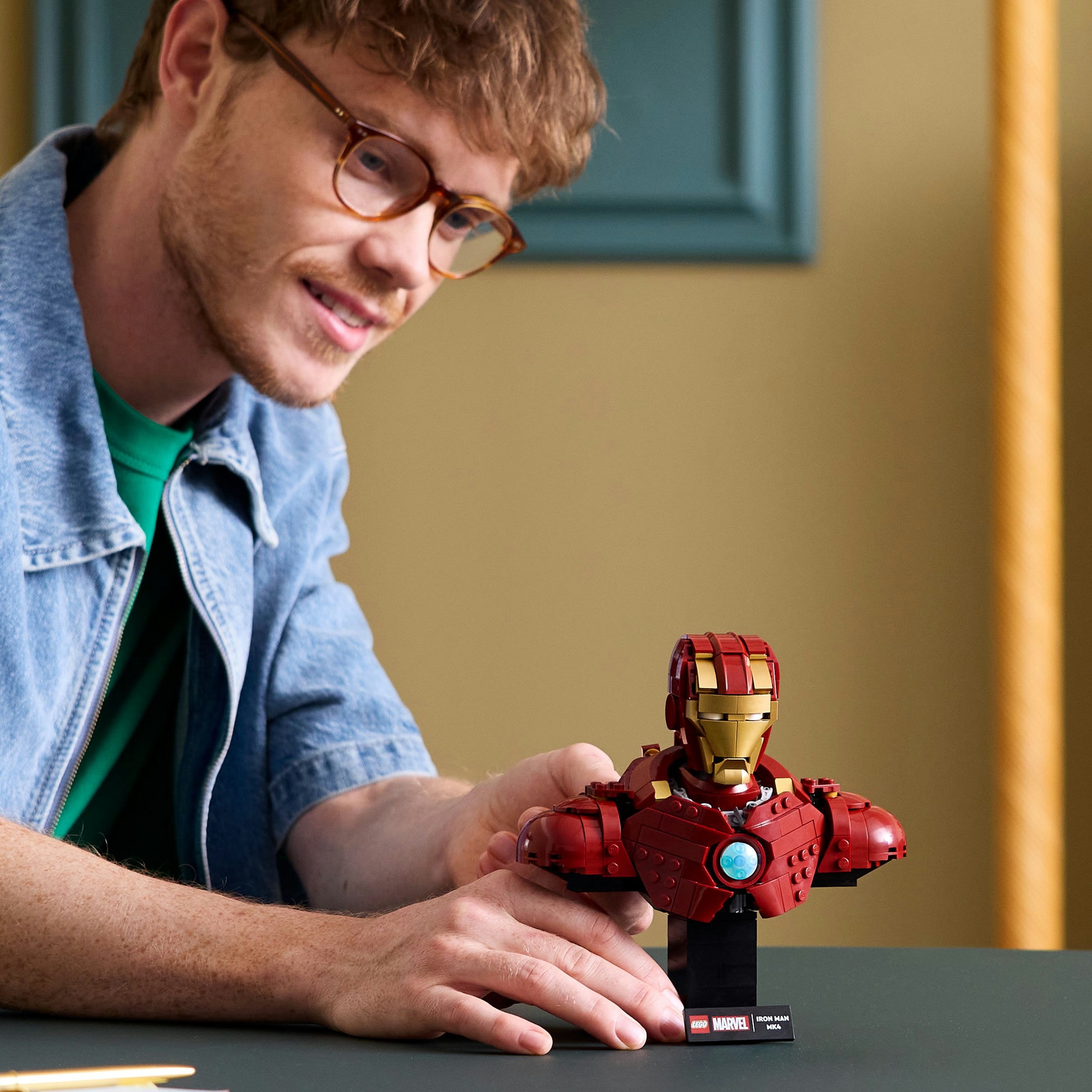 Juego de construcción Busto de Iron Man MK4 LEGO Super Hero - 76327 2