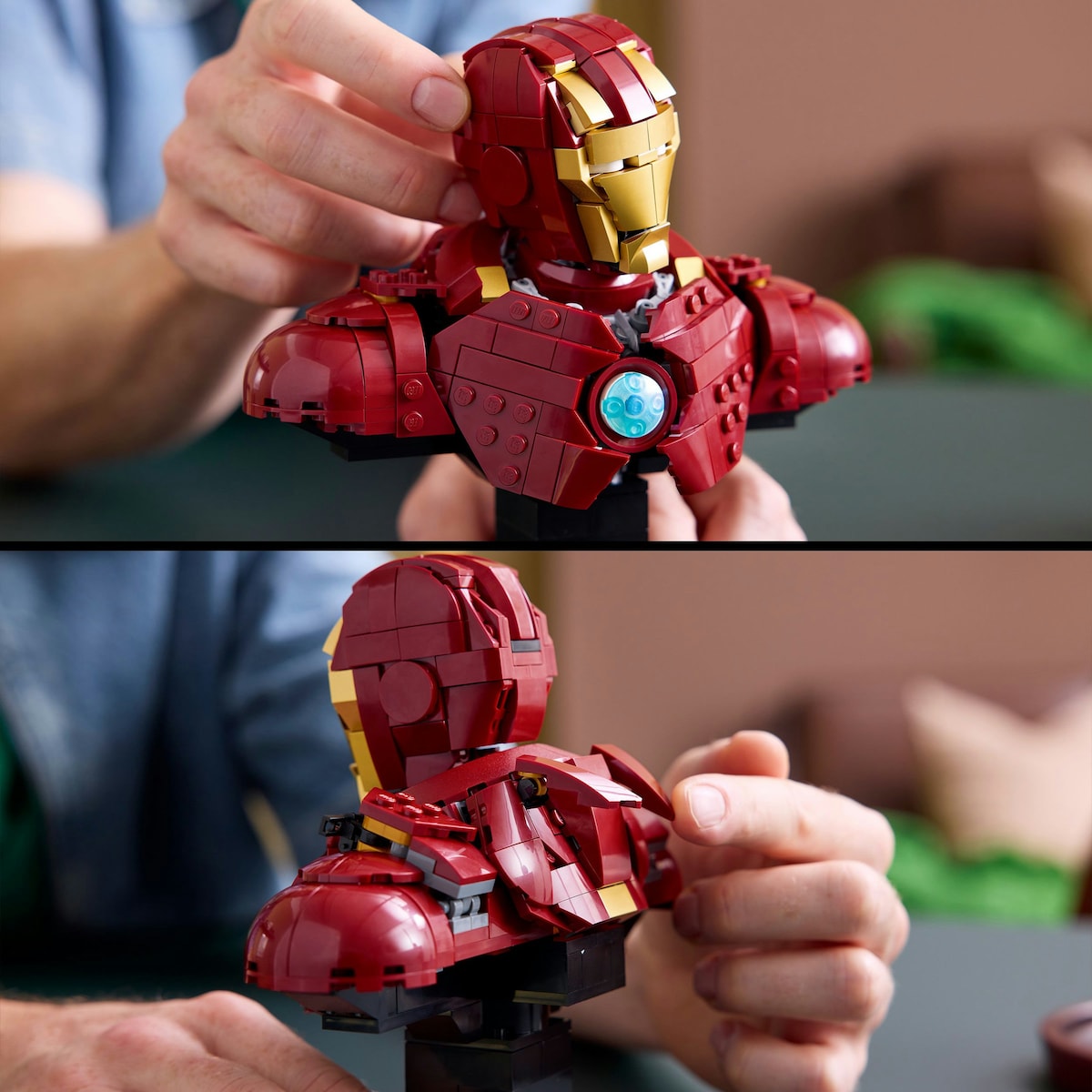 Juego de construcción Busto de Iron Man MK4 LEGO Super Hero - 76327 5