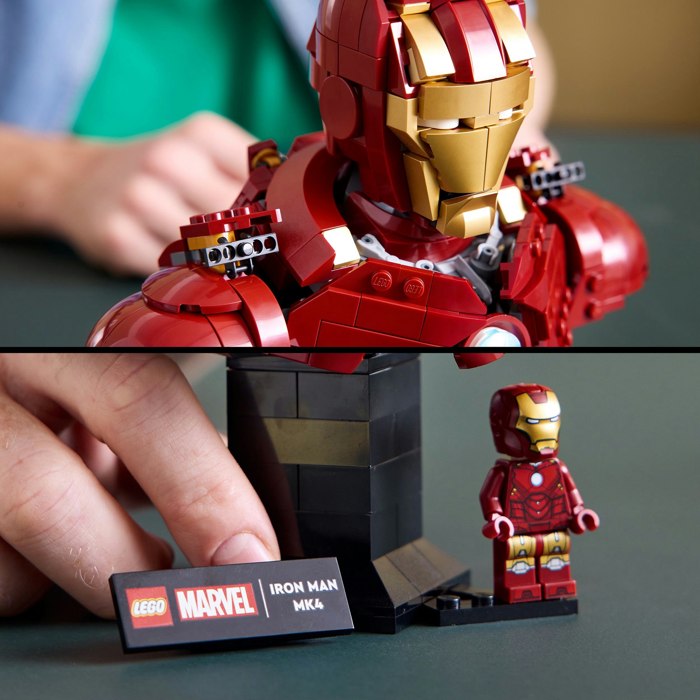 Juego de construcción Busto de Iron Man MK4 LEGO Super Hero - 76327 6