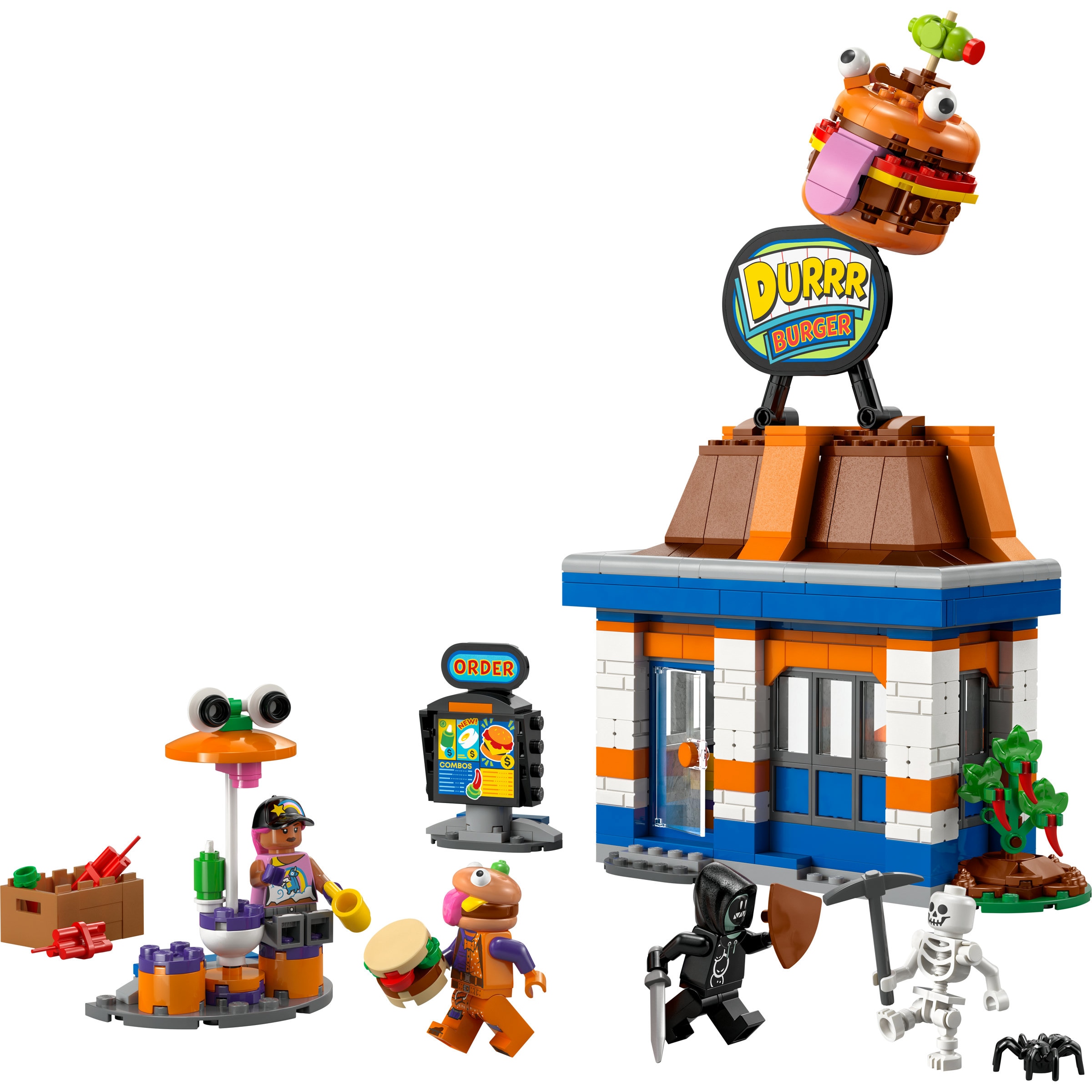Juego de construcción Restaurante Hamburrrguesa LEGO Fortnite - 77076 7