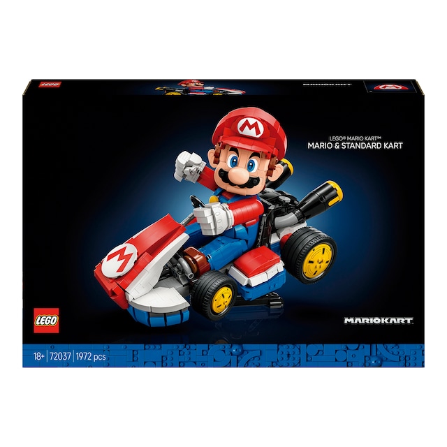 Imagen 0 de Juego de construcción Mario Kart: Mario y Kart estándar LEGO Super Mario