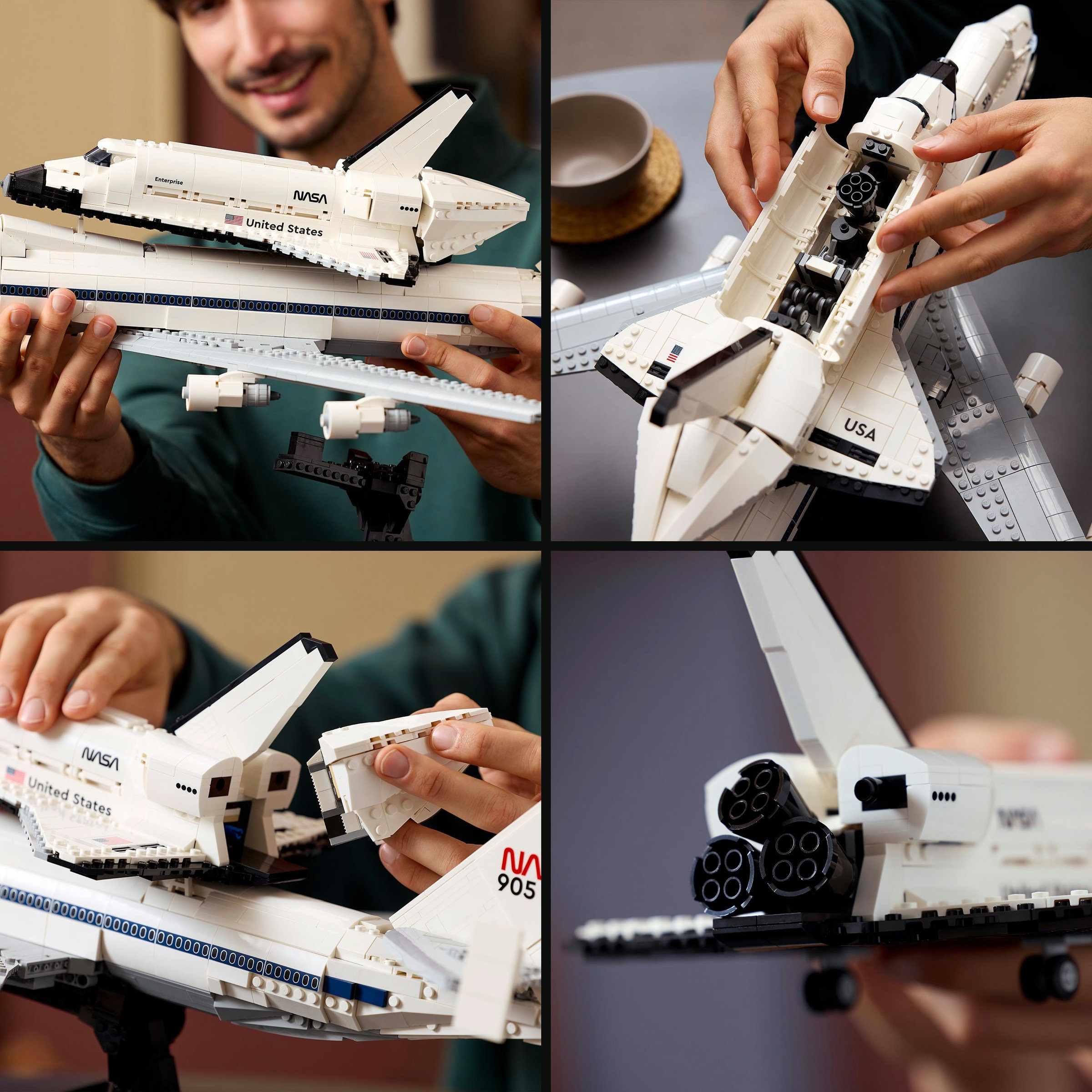 Juego de construcción Shuttle Carrier Aircraft NASA avión LEGO Icons - 10360 6