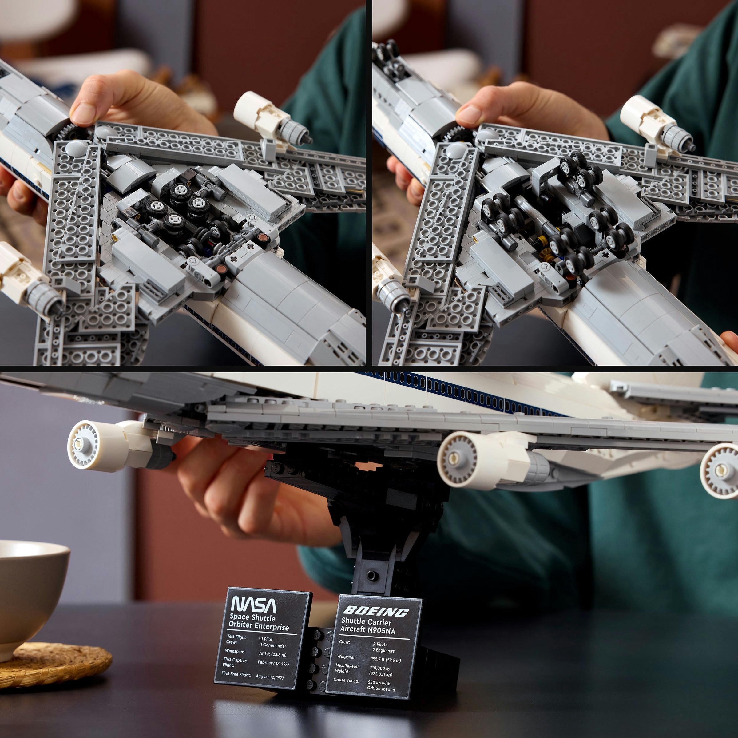 Juego de construcción Shuttle Carrier Aircraft NASA avión LEGO Icons - 10360 7