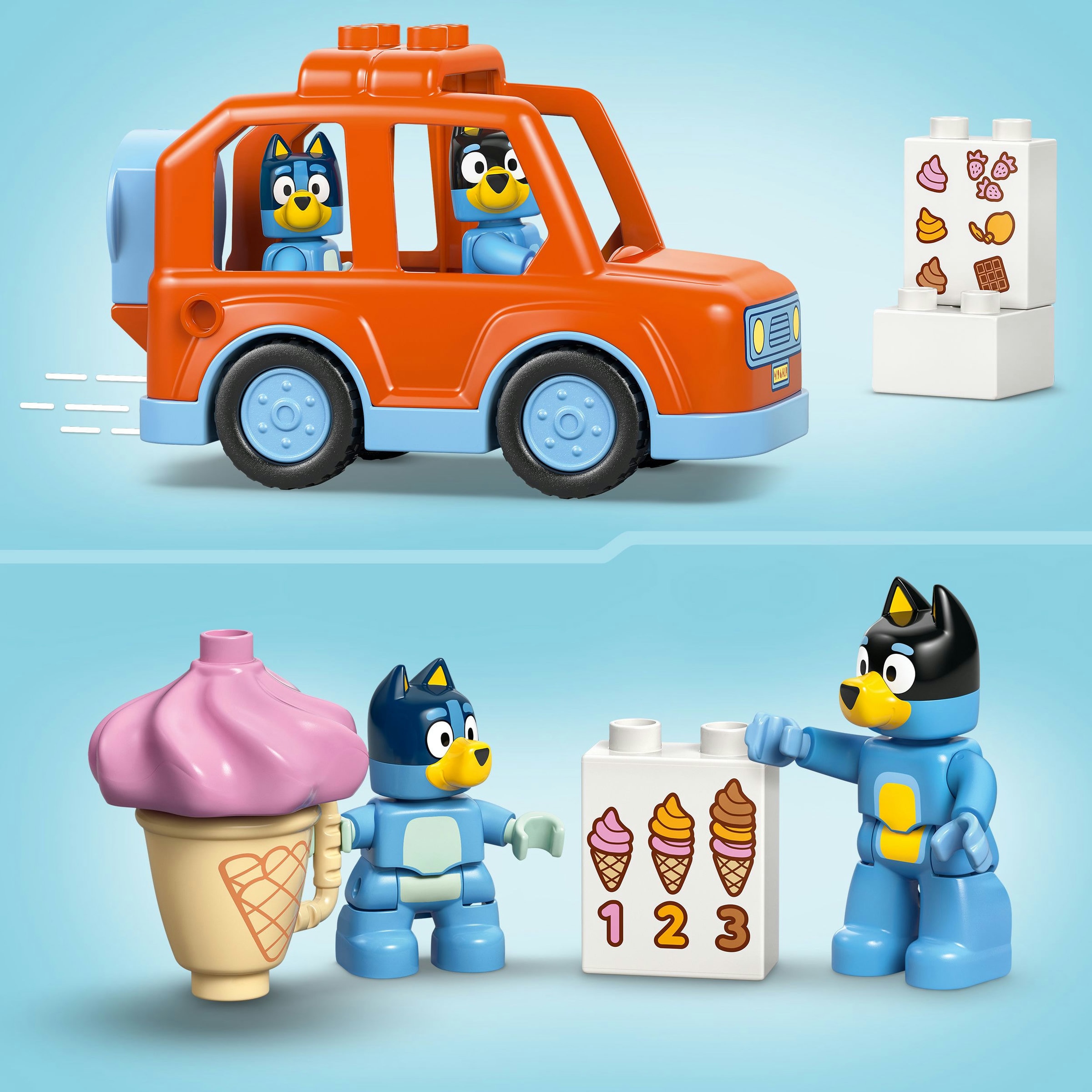 Juego de construcción Excursión a la Heladería con Bluey LEGO Duplo - 10458 6