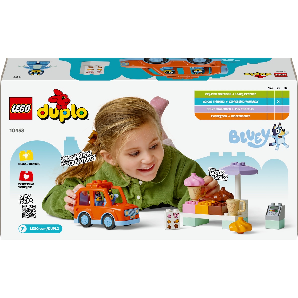 Juego de construcción Excursión a la Heladería con Bluey LEGO Duplo - 10458 9