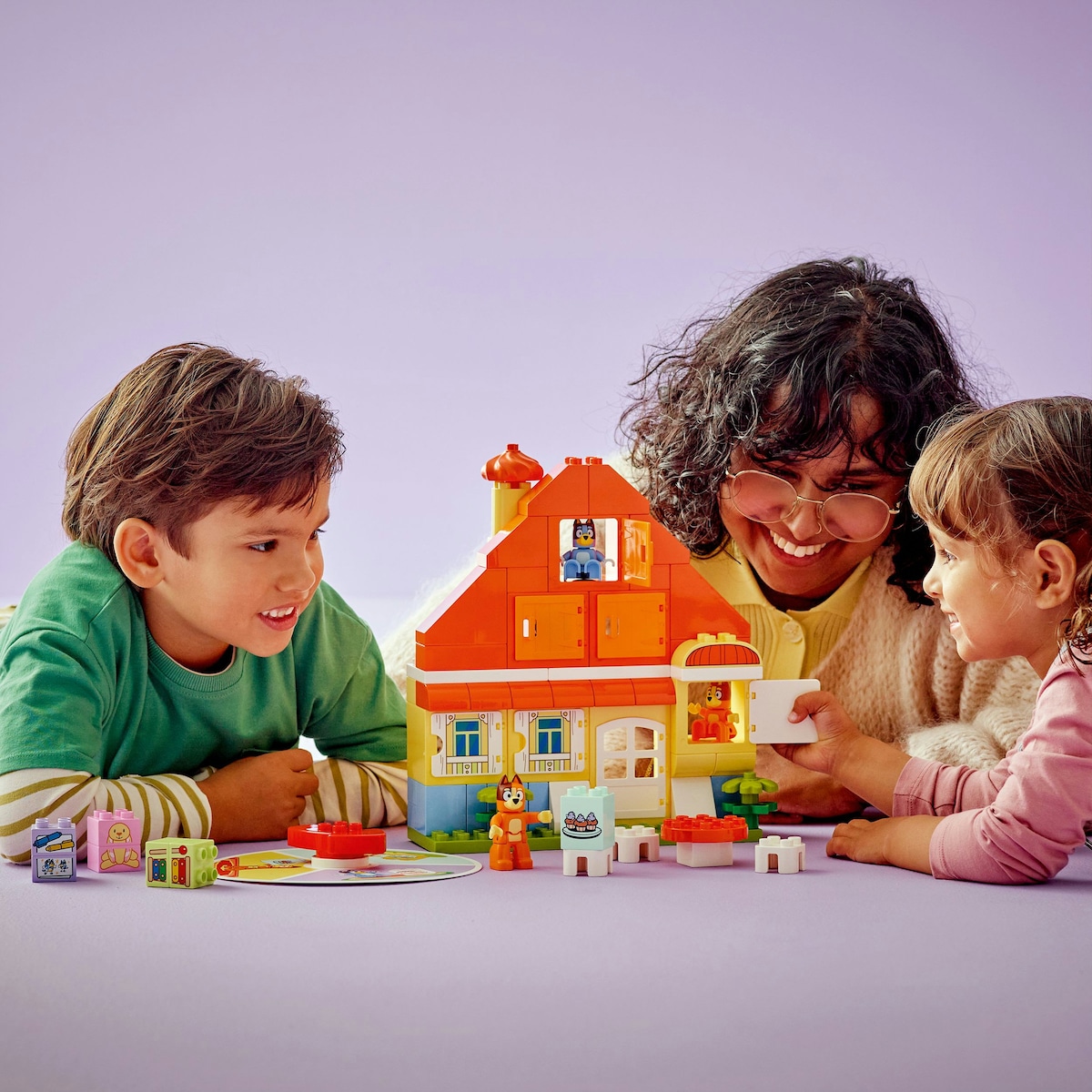 Juego de construcción Casa Familiar de Bluey con Juego de Memoria LEGO Duplo - 10459 3