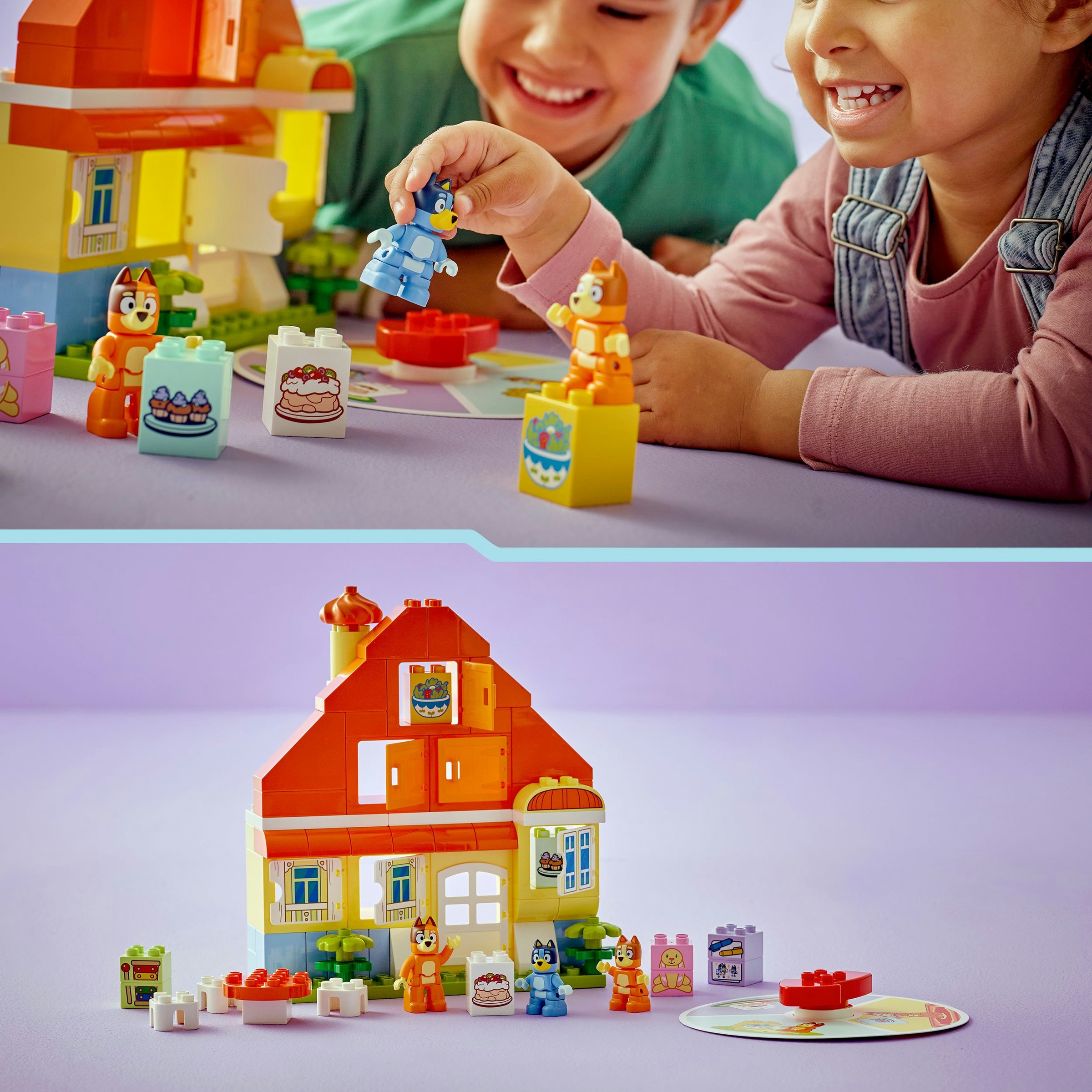 Juego de construcción Casa Familiar de Bluey con Juego de Memoria LEGO Duplo - 10459 7