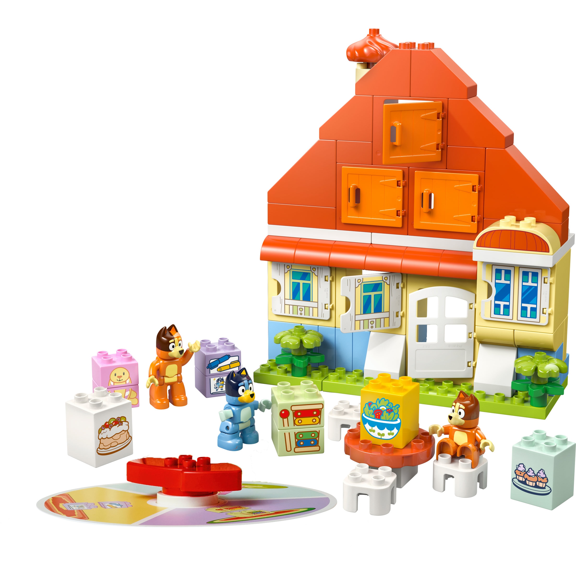 Juego de construcción Casa Familiar de Bluey con Juego de Memoria LEGO Duplo - 10459 8