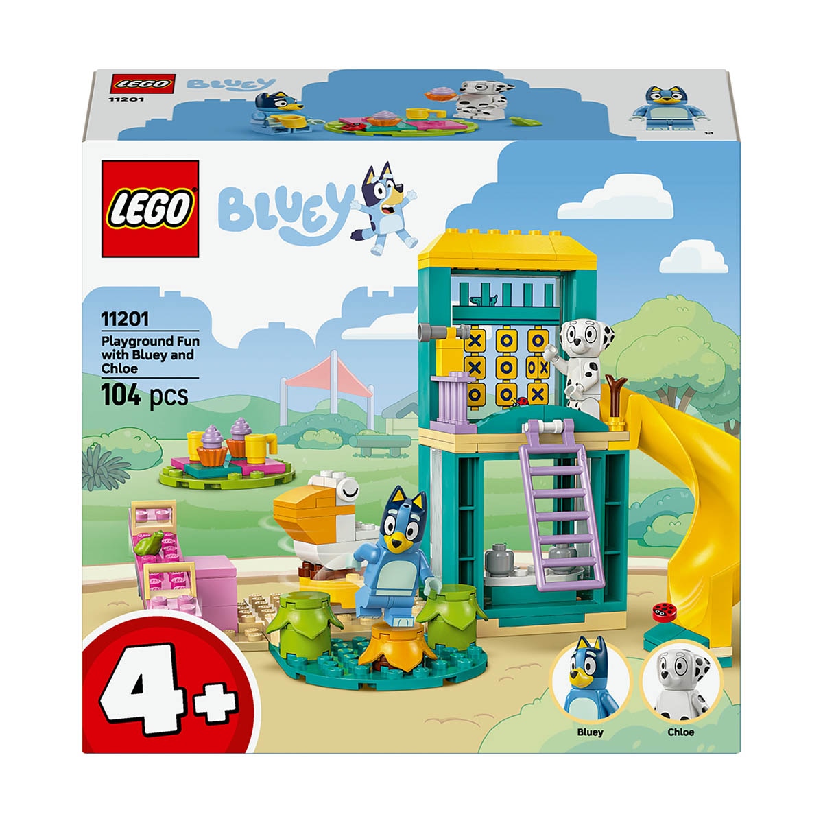 Imagen 0 de Juego de construcción Diversión en el Parque de Juegos con Bluey y Chloe LEGO Bluey - 11201