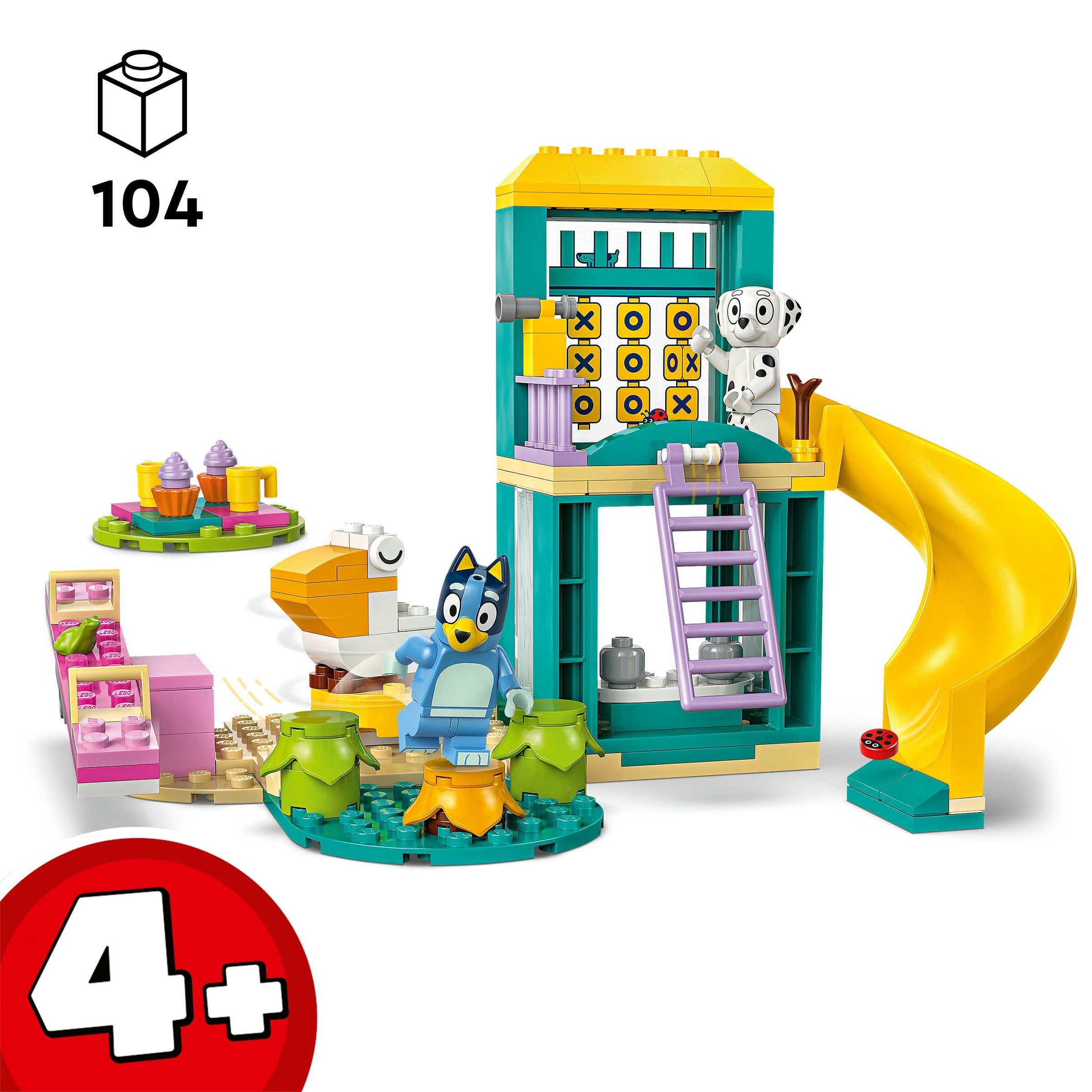 Juego de construcción Diversión en el Parque de Juegos con Bluey y Chloe LEGO Bluey - 11201 4