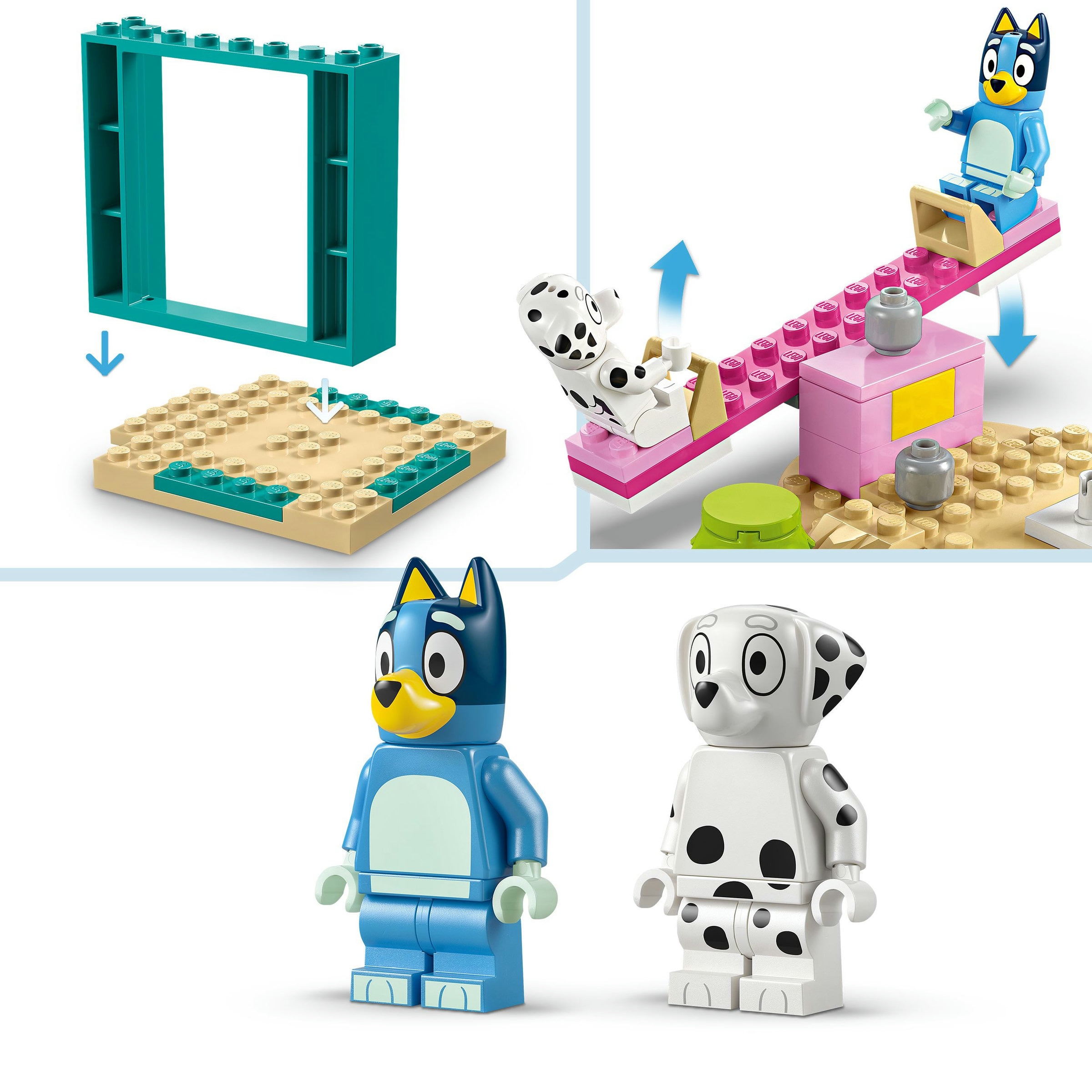 Juego de construcción Diversión en el Parque de Juegos con Bluey y Chloe LEGO Bluey - 11201 6