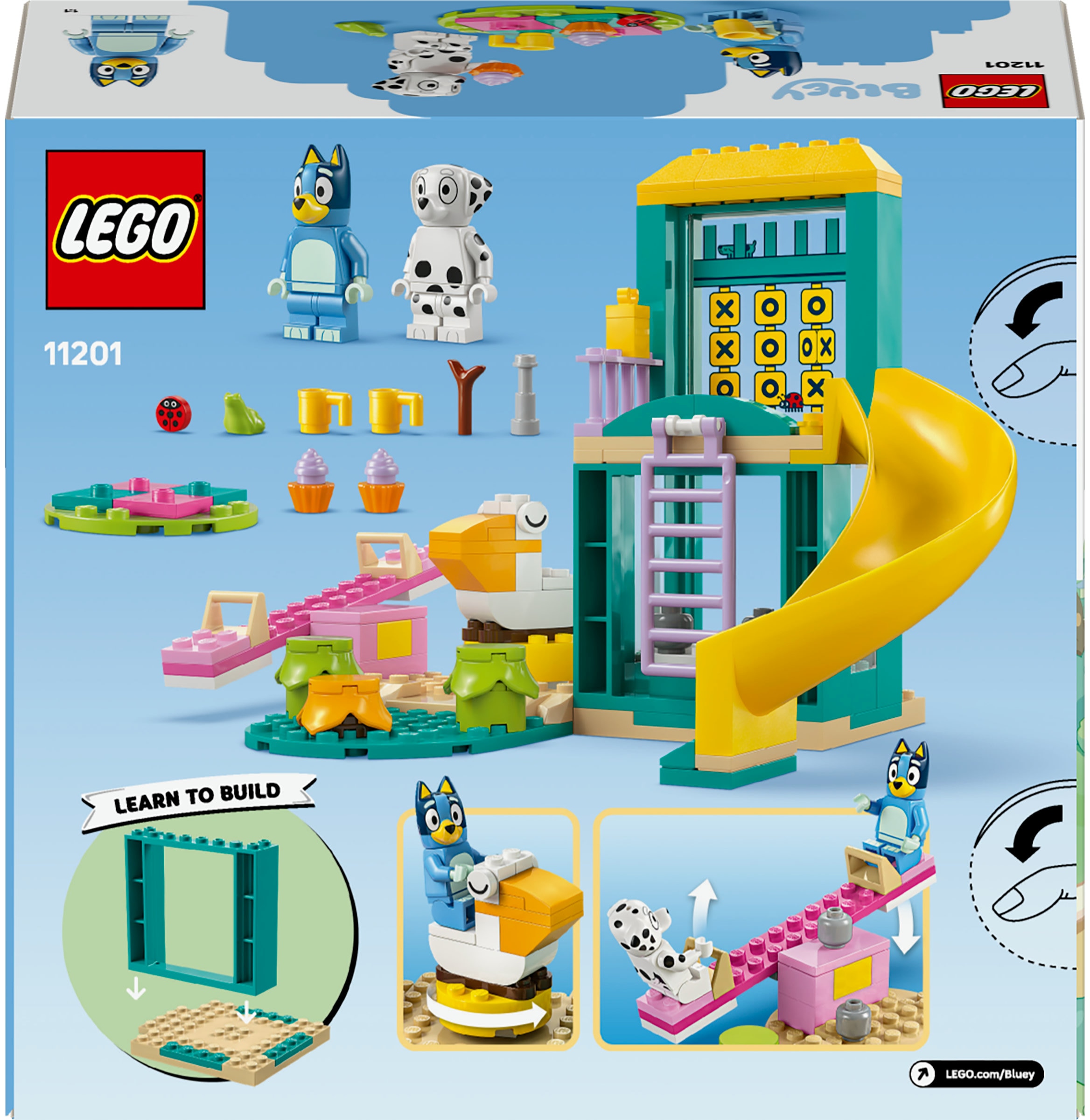 Juego de construcción Diversión en el Parque de Juegos con Bluey y Chloe LEGO Bluey - 11201 9