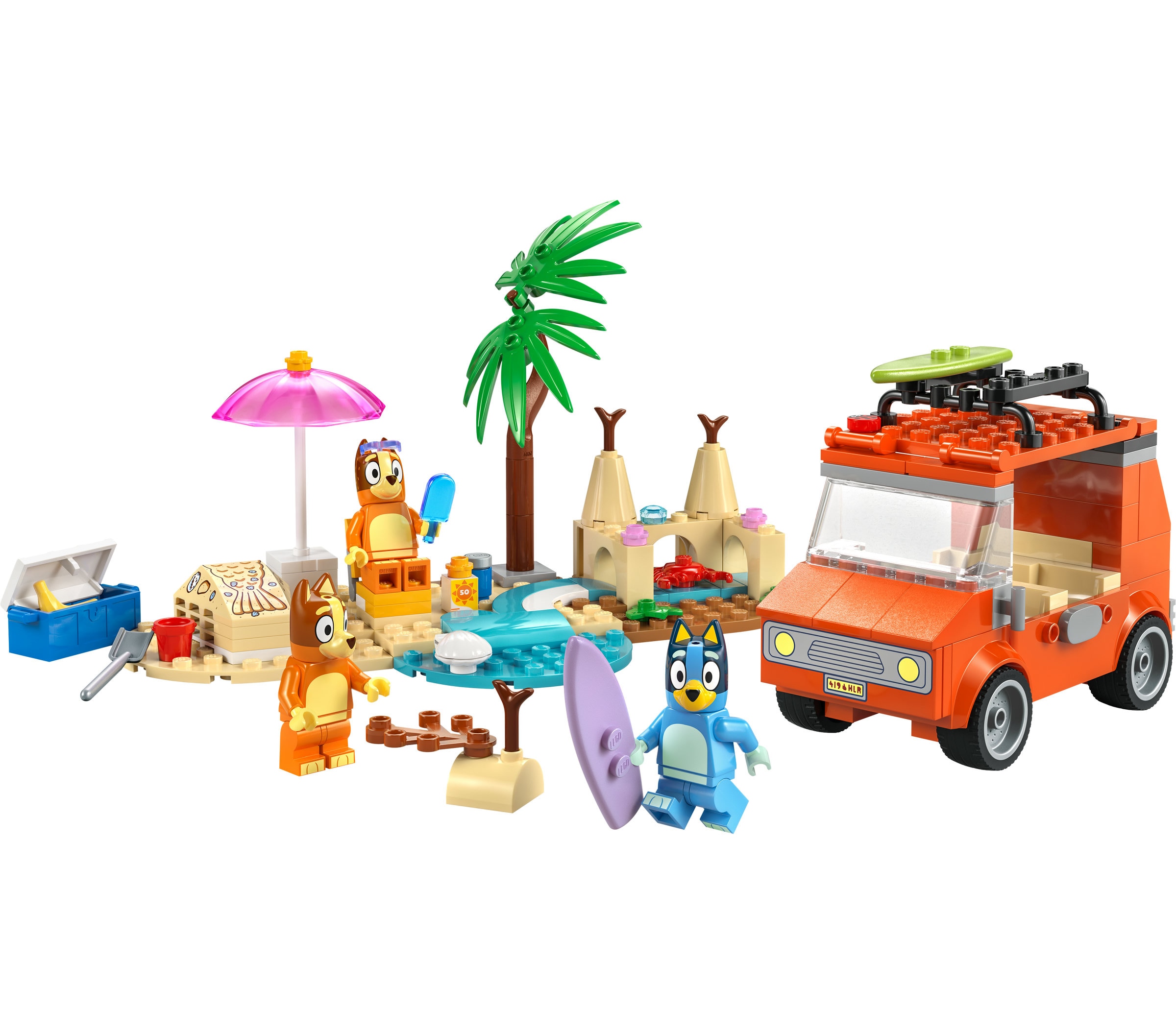 Juego de construcción Excursión Familiar a la Playa de Bluey LEGO Bluey - 11202 8