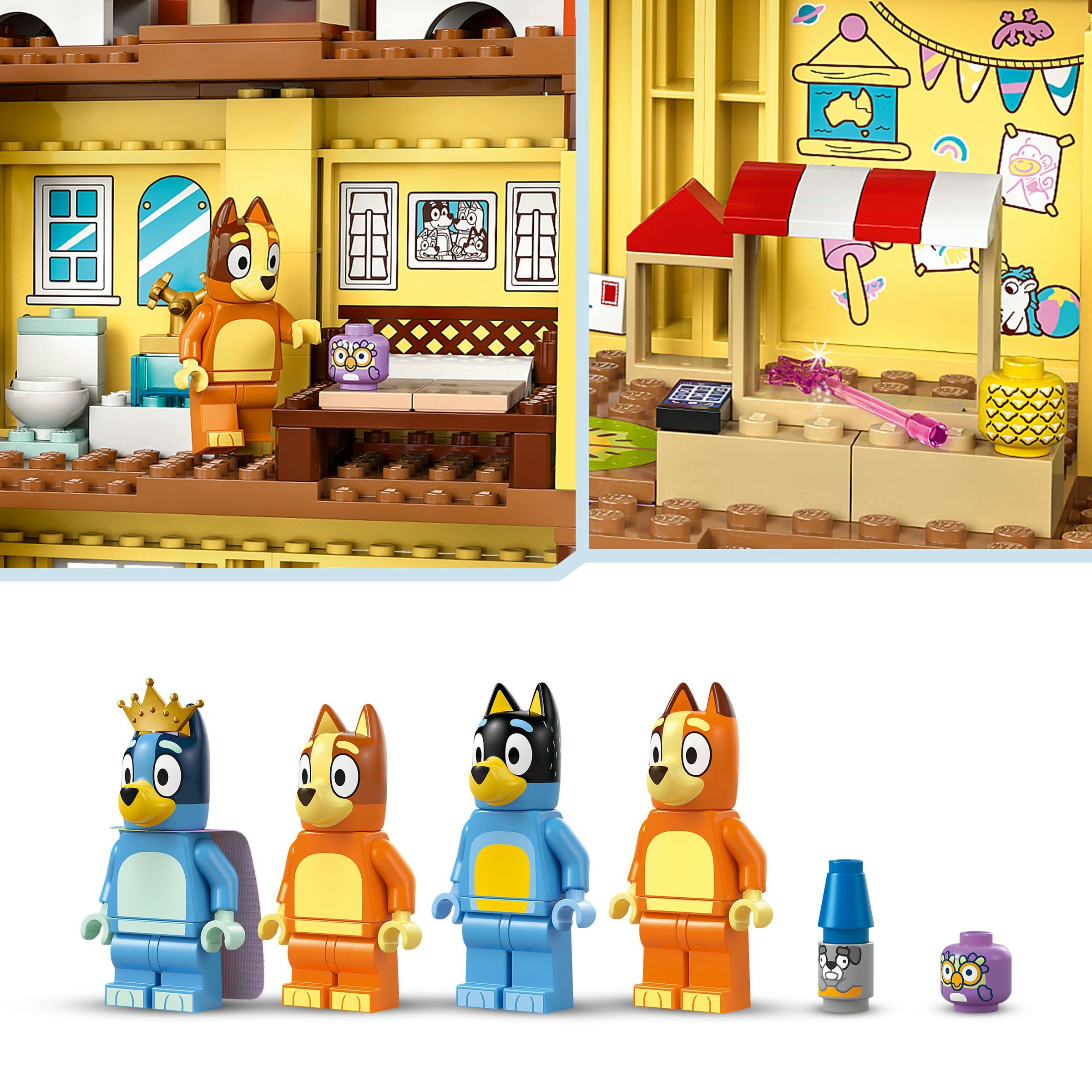 Juego de construcción Casa Familiar de Bluey LEGO Bluey - 11203 6