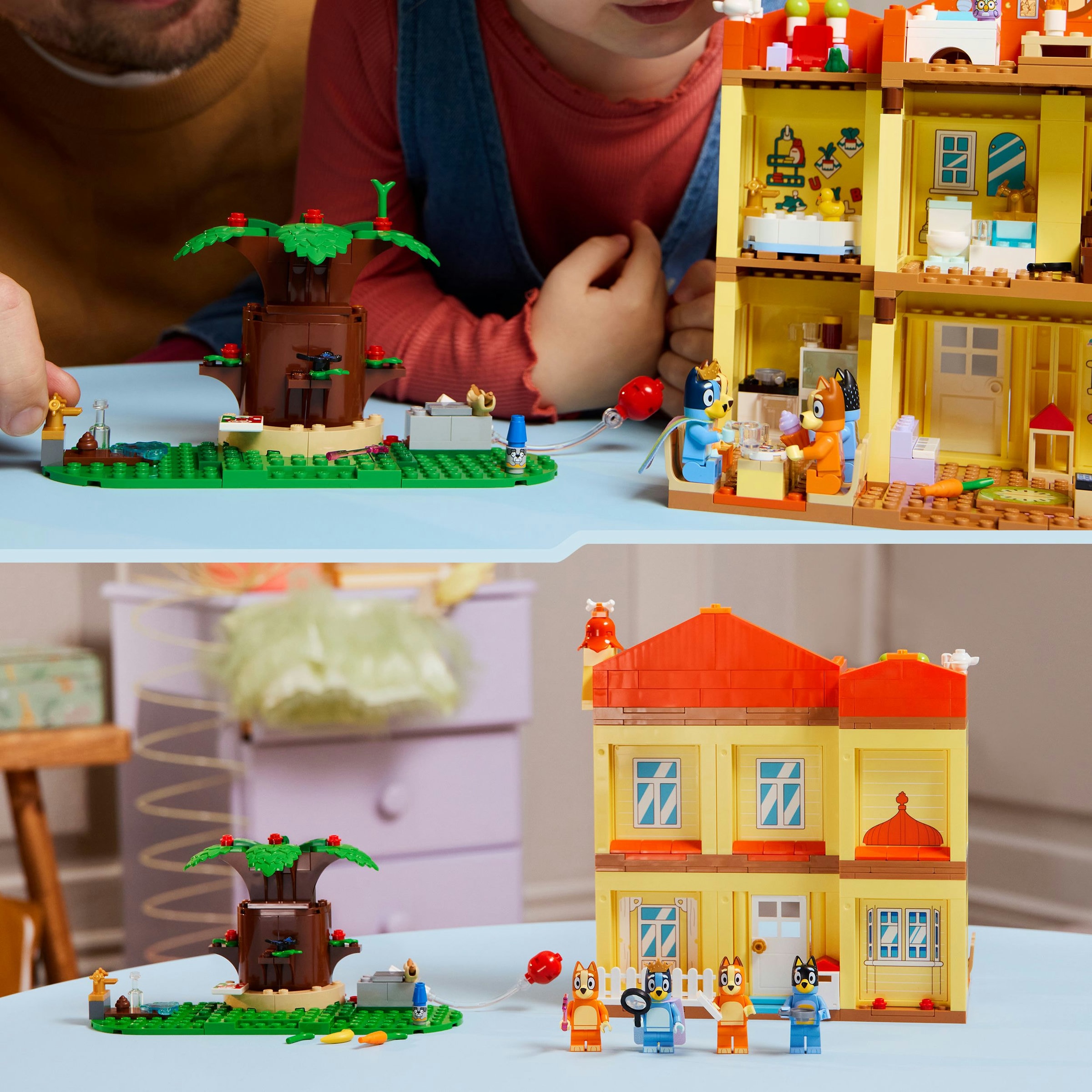 Juego de construcción Casa Familiar de Bluey LEGO Bluey - 11203 7