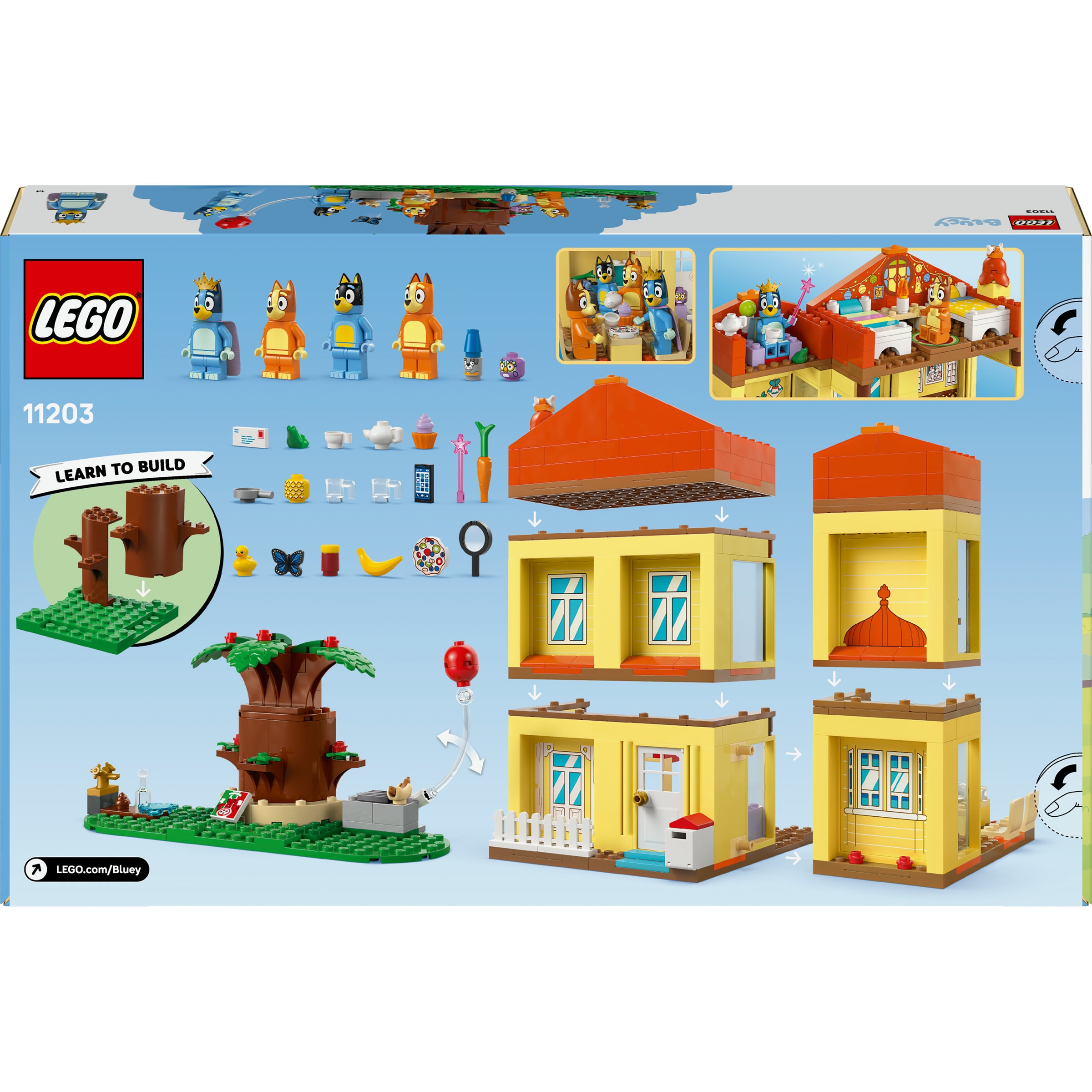 Juego de construcción Casa Familiar de Bluey LEGO Bluey - 11203 9