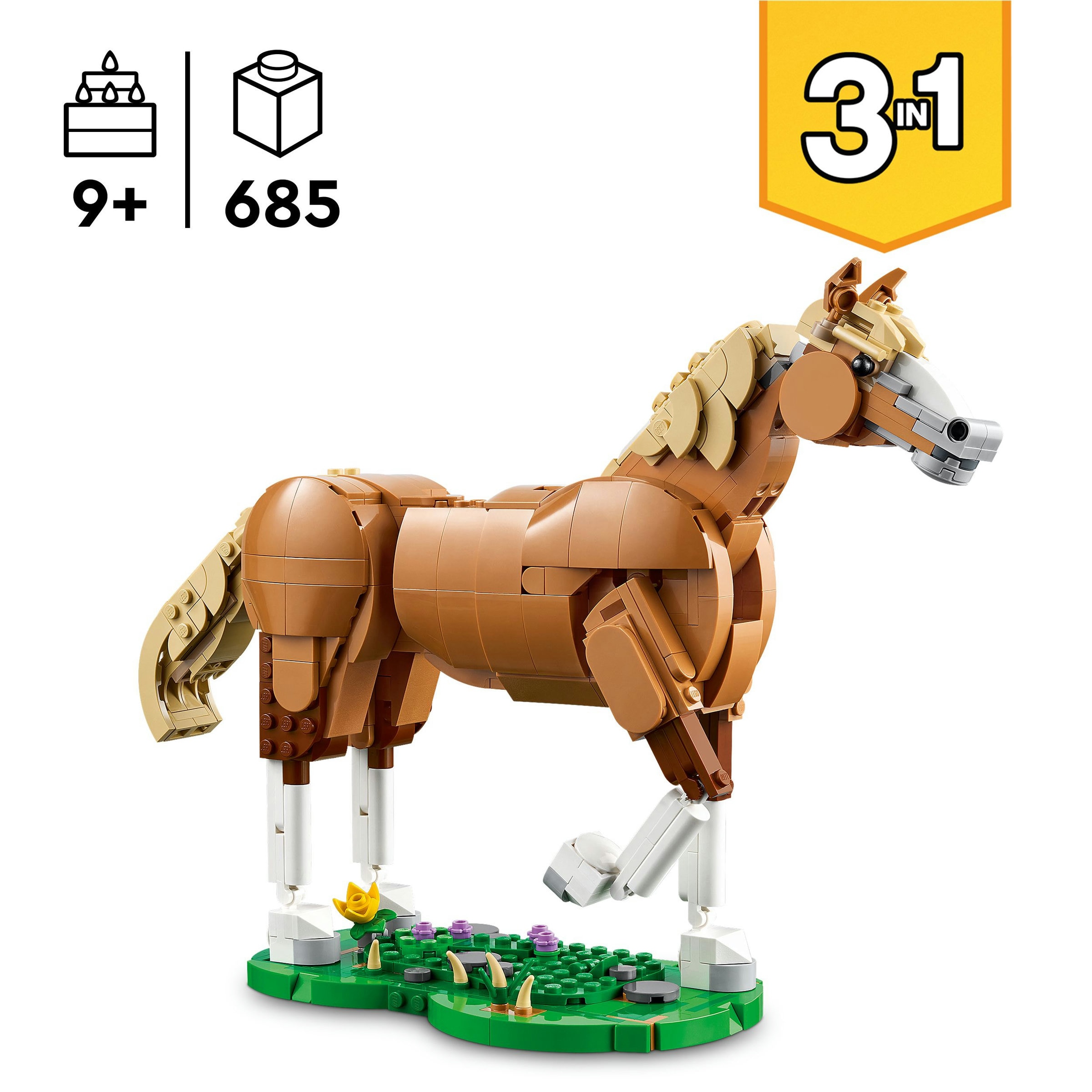 Juego de construcción Caballo Noble LEGO Creator - 31166 4