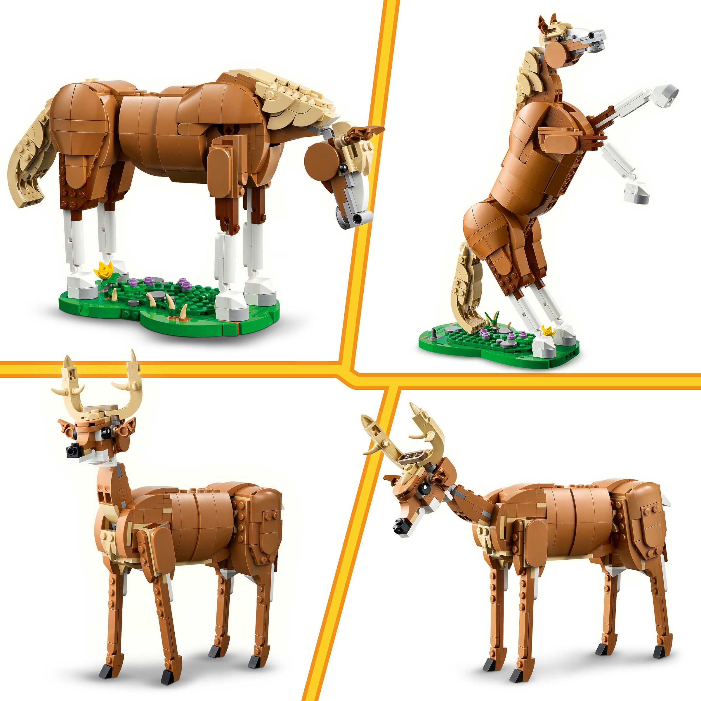 Juego de construcción Caballo Noble LEGO Creator - 31166 5