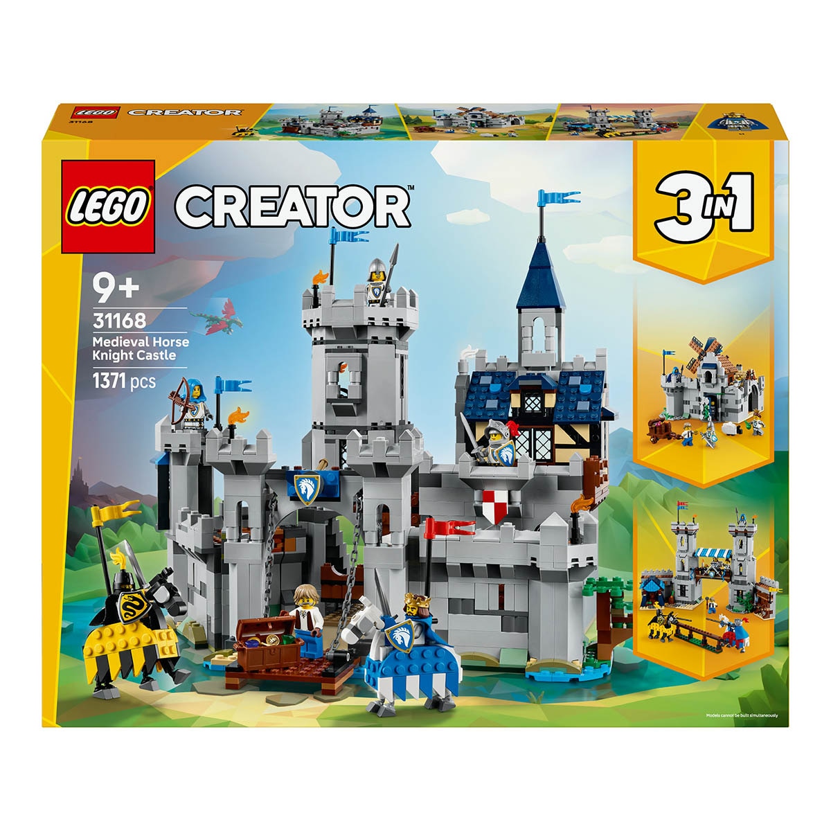 Imagen 0 de Juego de construcción Castillo Medieval de los Caballeros del Corcel LEGO Creator - 31168