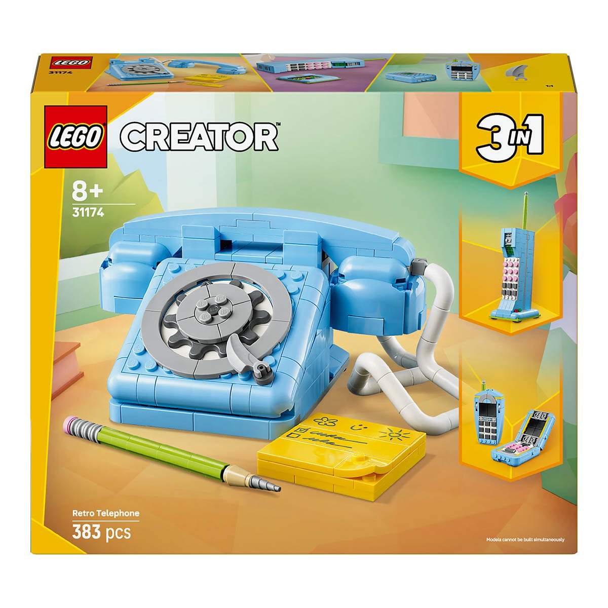 LEGO – Juego de construcción Teléfono Retro LEGO Creator.