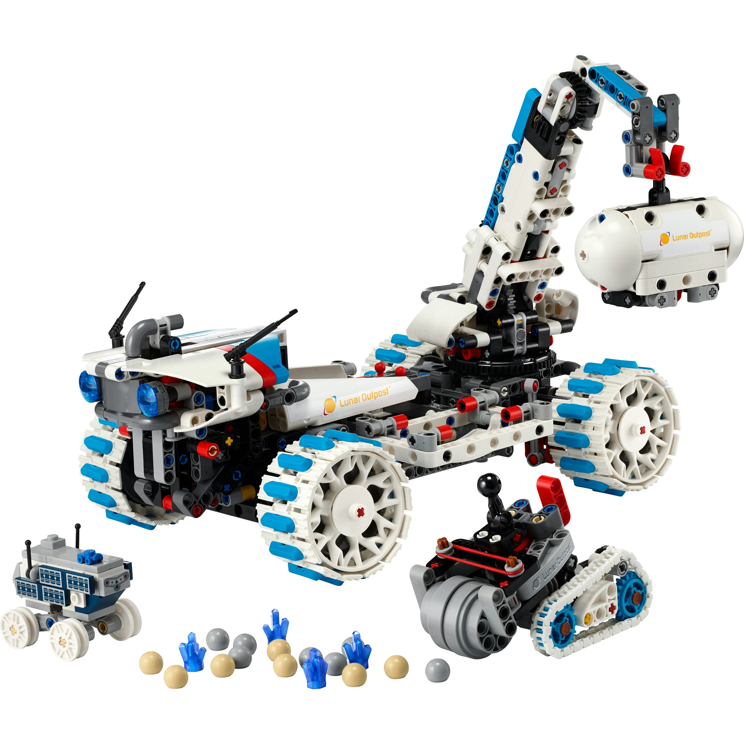Juego de construcción Vehículo Espacial Lunar Outpost: Róver Lunar LEGO Technic - 42211 8