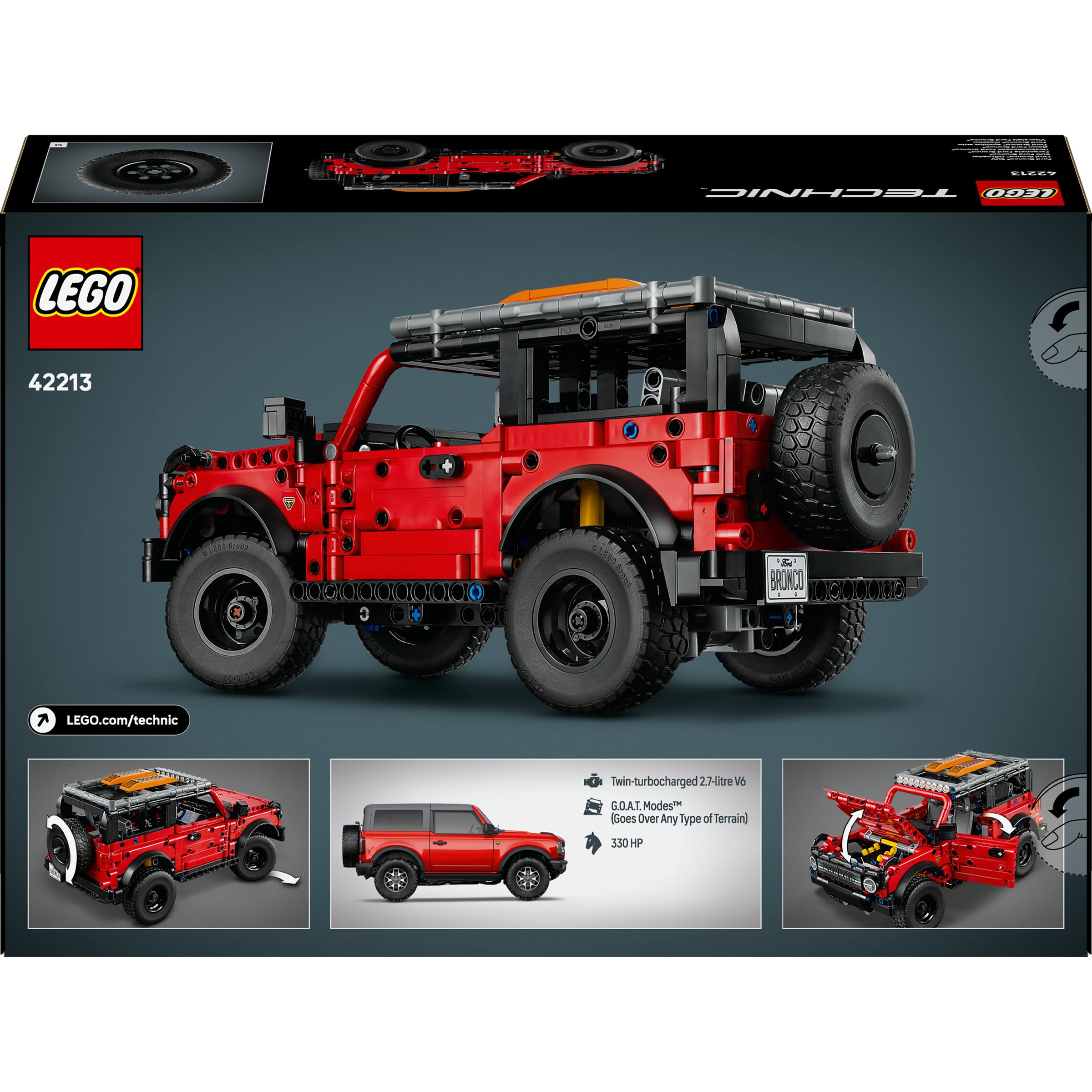Juego de construcción Furgoneta Ford Bronco® LEGO Technic - 42213 9