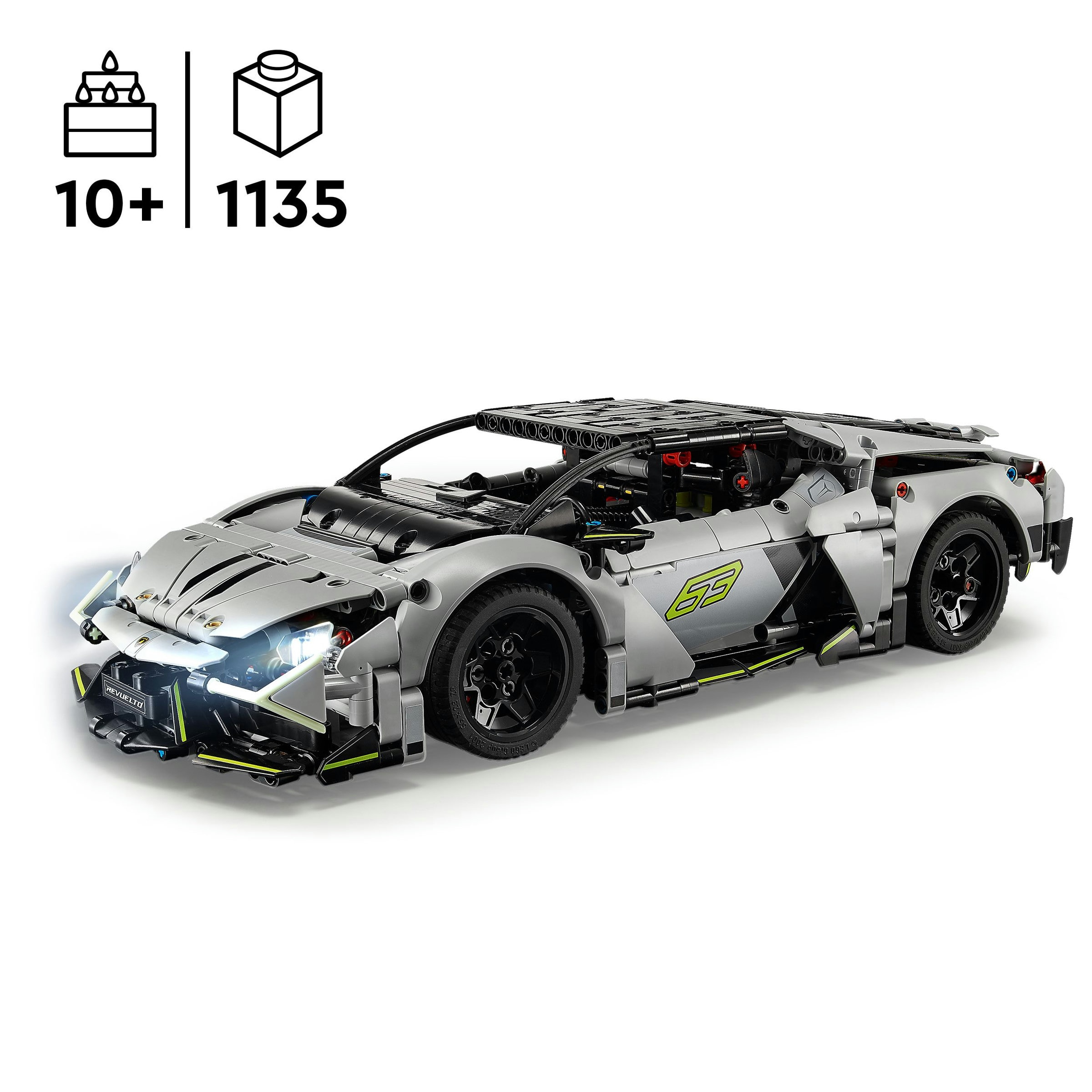Juego de construcción Superdeportivo Lamborghini Revuelto LEGO Technic - 42214 4