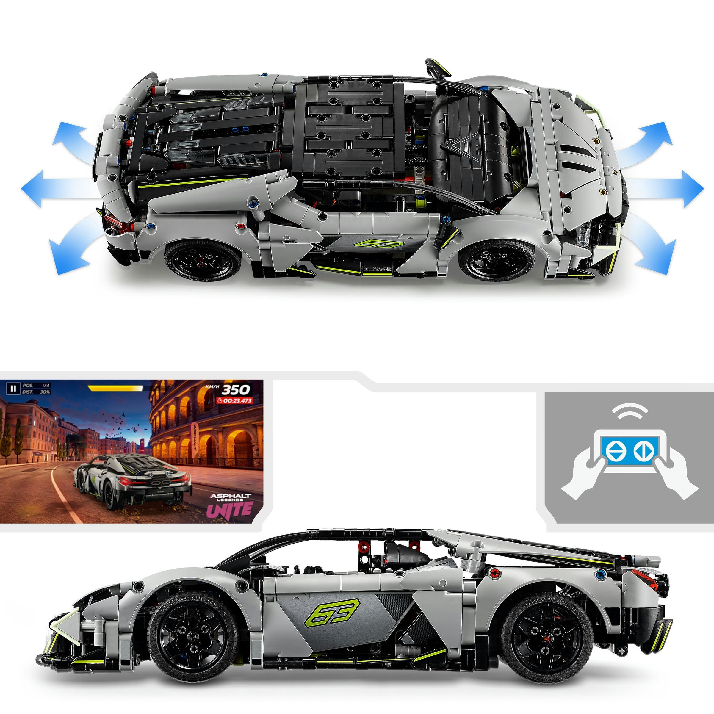 Juego de construcción Superdeportivo Lamborghini Revuelto LEGO Technic - 42214 6