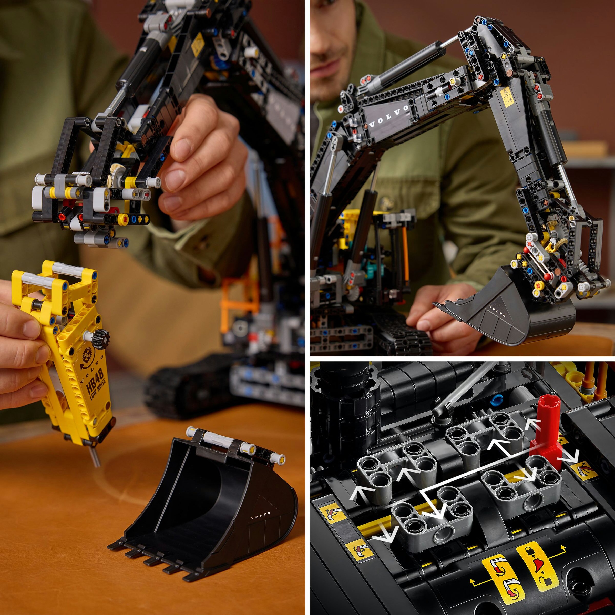 Juego de construcción Excavadora Volvo EC500 Hybrid LEGO Technic - 42215 7