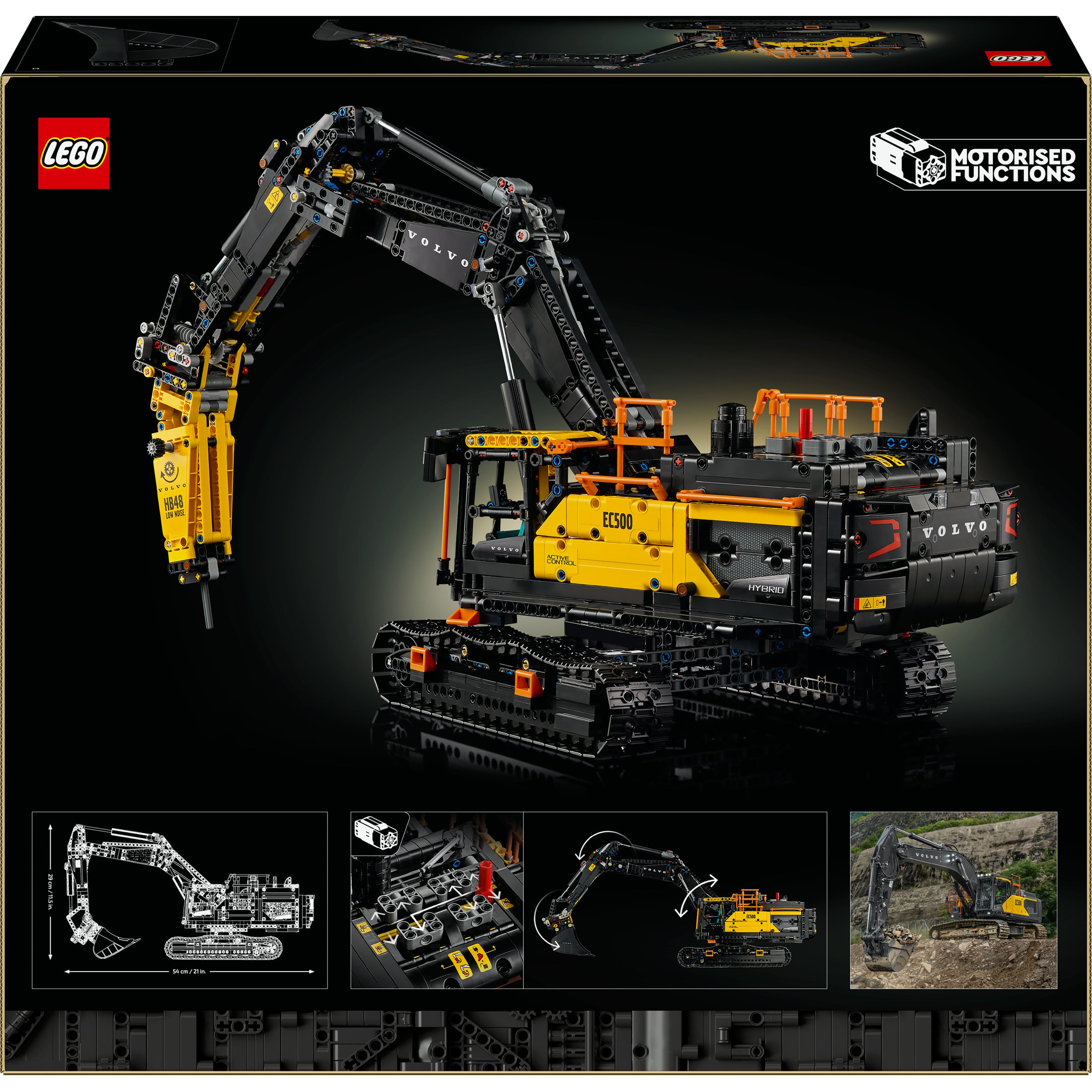 Juego de construcción Excavadora Volvo EC500 Hybrid LEGO Technic - 42215 9