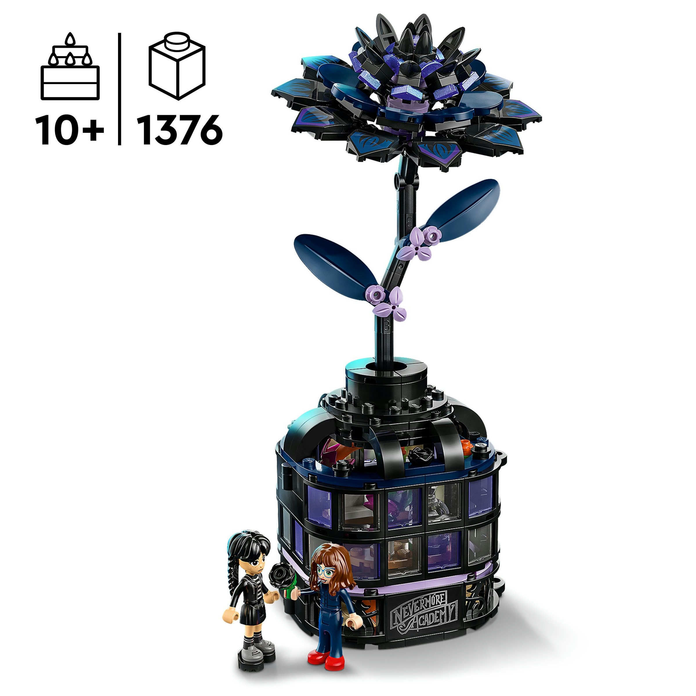 Juego de construcción Dalia Negra LEGO Miércoles - 76784 4