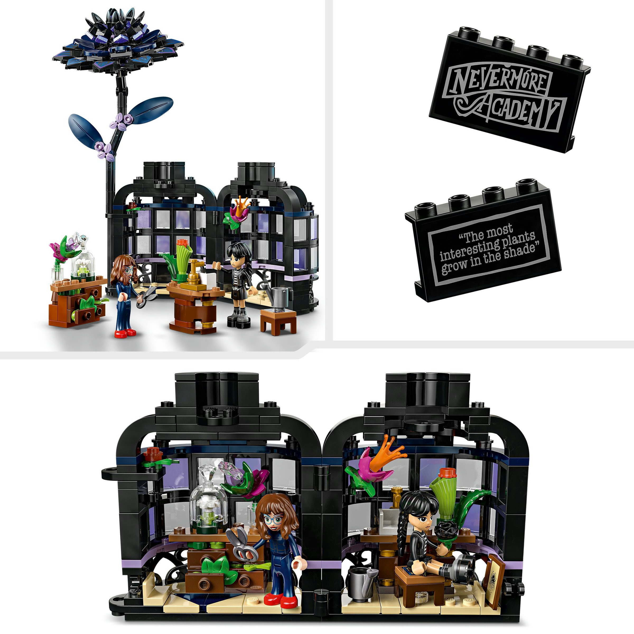 Juego de construcción Dalia Negra LEGO Miércoles - 76784 5