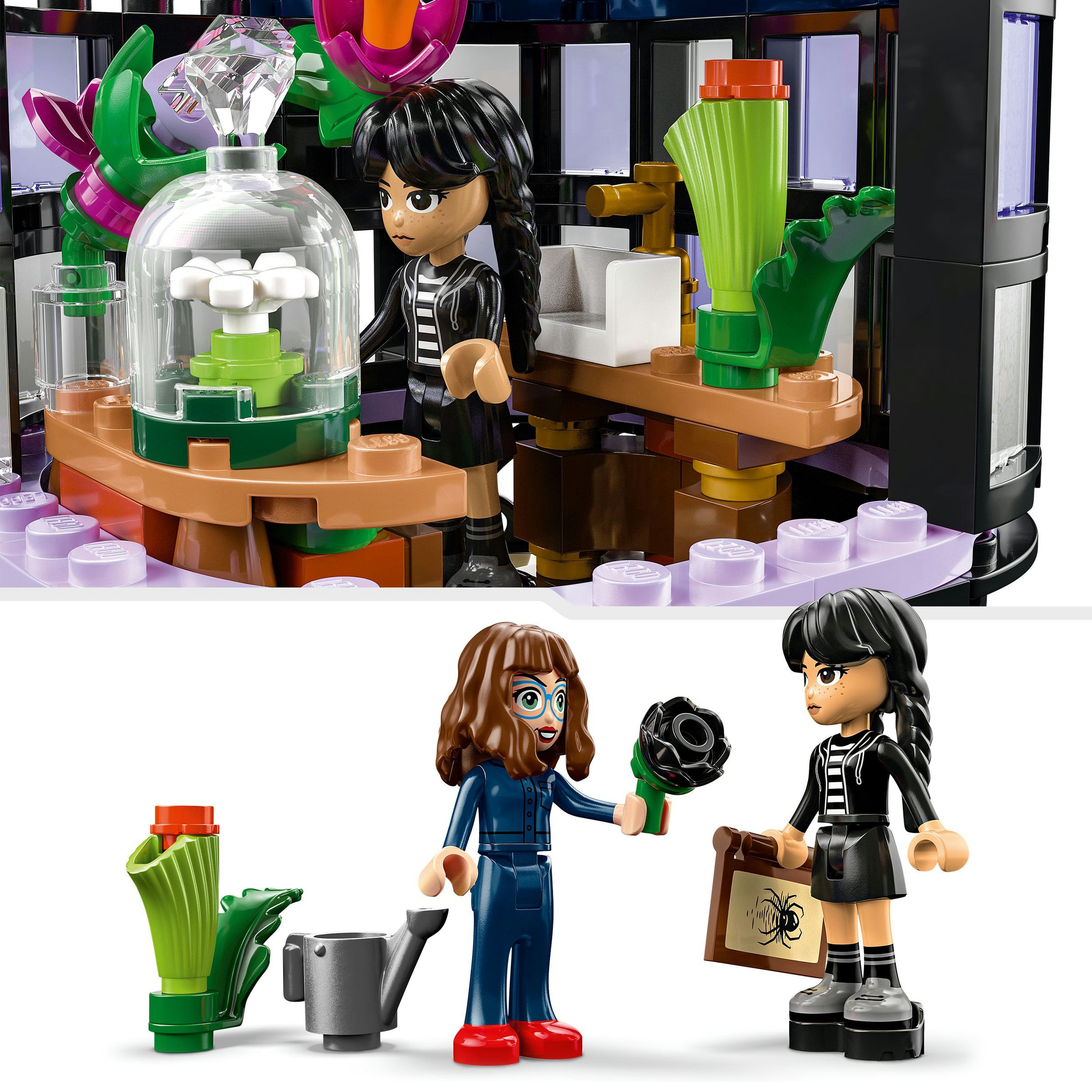 Juego de construcción Dalia Negra LEGO Miércoles - 76784 6