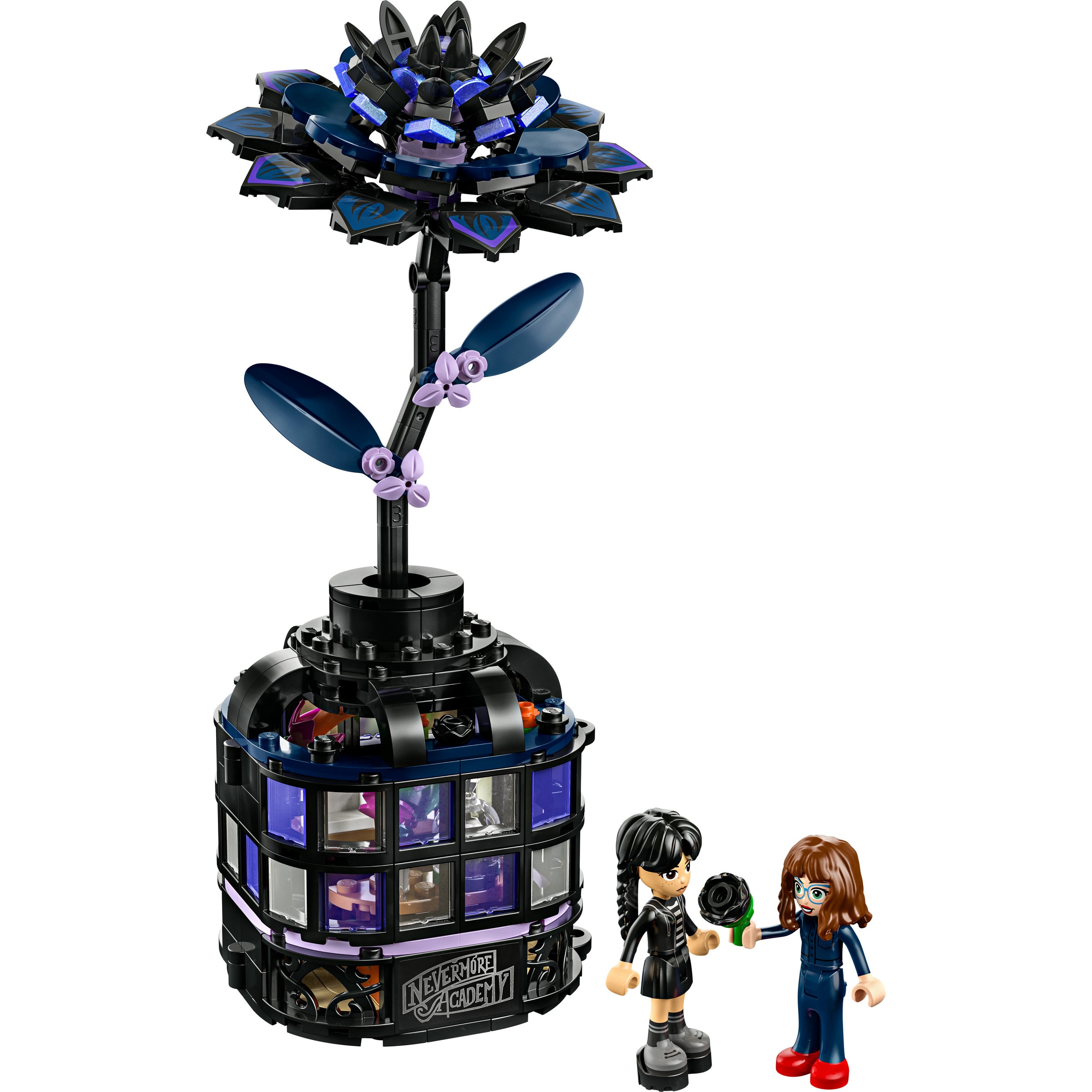 Juego de construcción Dalia Negra LEGO Miércoles - 76784 8
