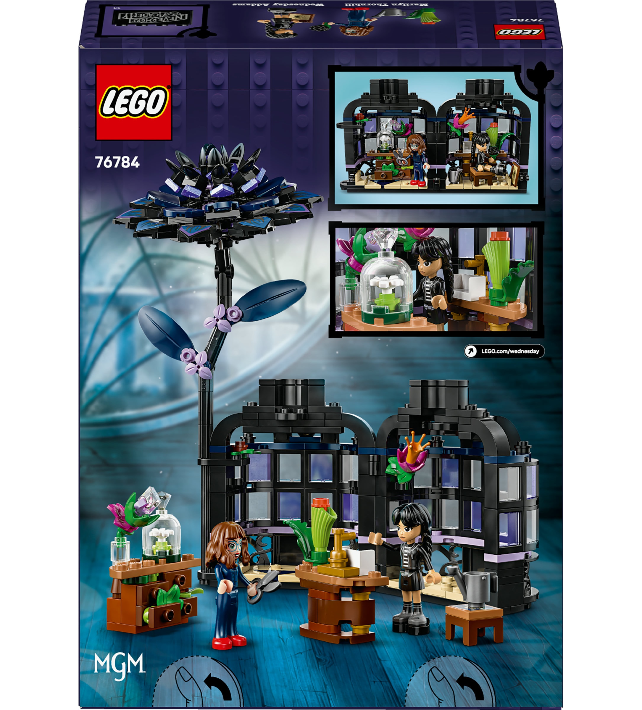 Juego de construcción Dalia Negra LEGO Miércoles - 76784 9